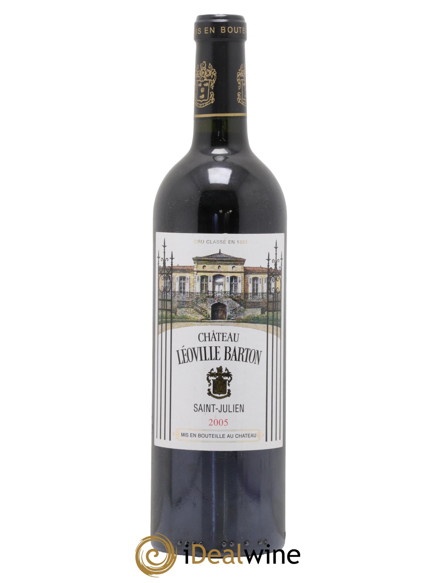 Château Léoville Barton 2ème Grand Cru Classé 2005 - Lot of 1 bottle - 0