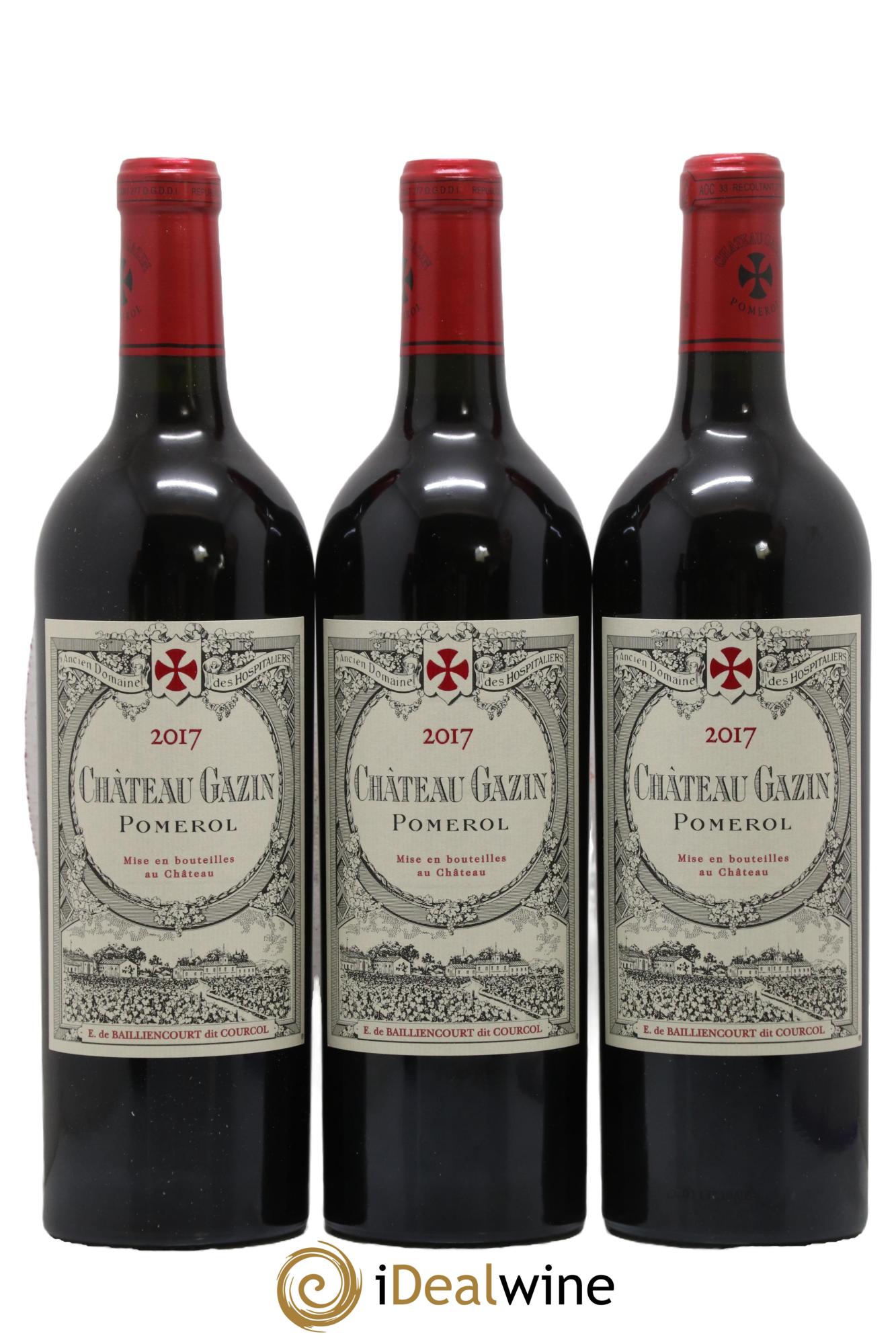 Château Gazin  2017 - Lot de 12 bouteilles - 1