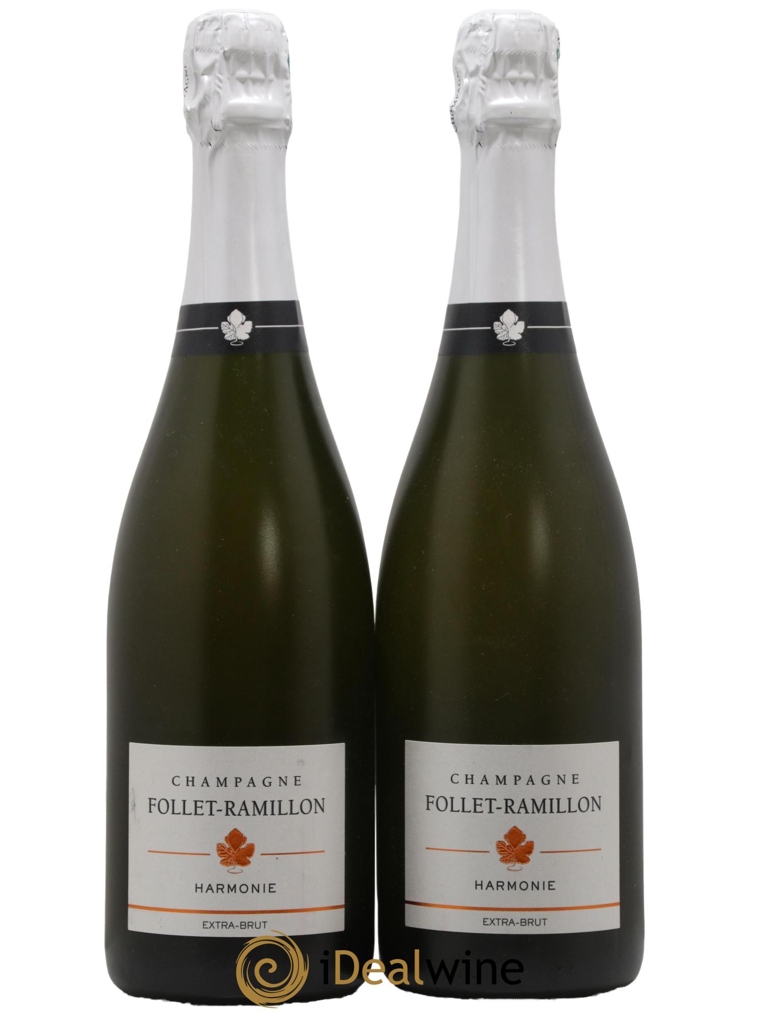 Champagne Extra-Brut Harmonie Maison Follet-Ramillon 2009 - Lotto di 2 bottiglie - 0