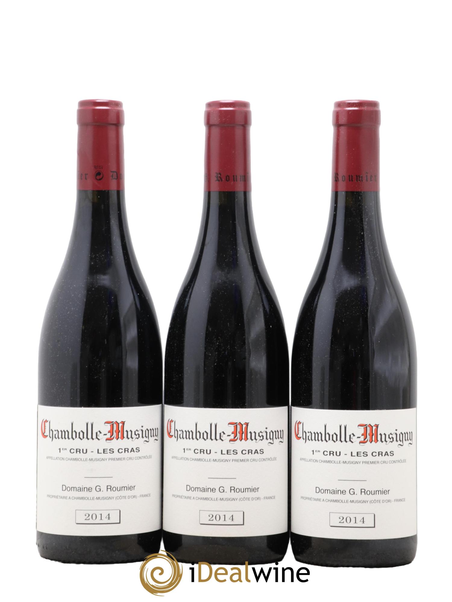 Chambolle-Musigny 1er Cru Les Cras Georges Roumier (Domaine) 2014 - Lotto di 3 bottiglie - 0