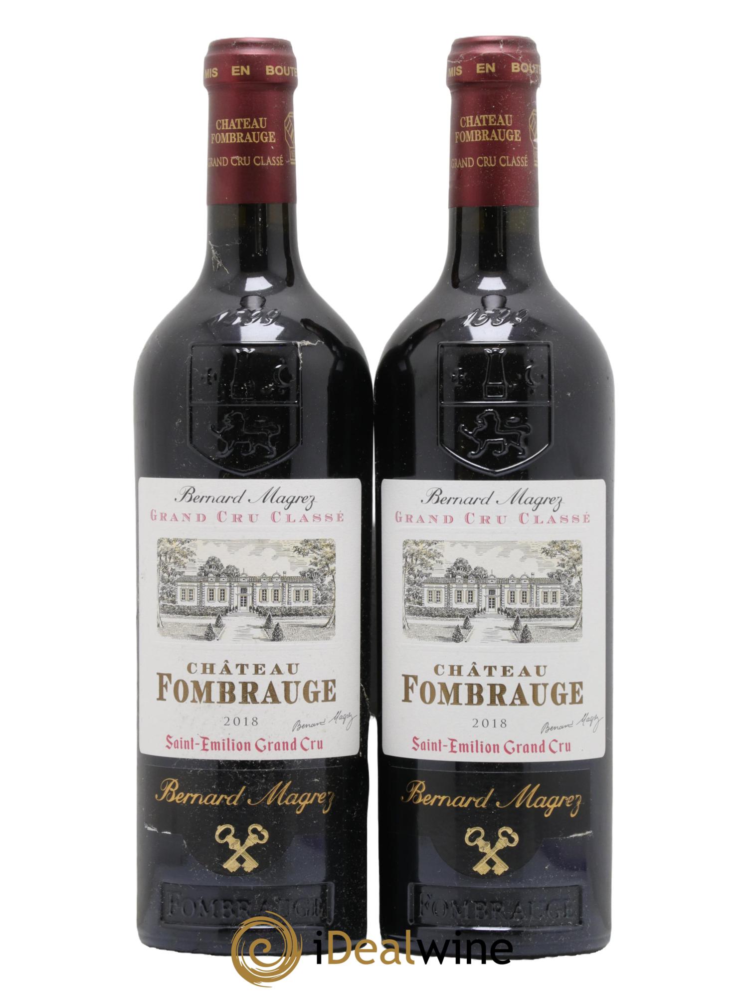 Château Fombrauge Grand Cru Classé  2018 - Lotto di 2 bottiglie - 0