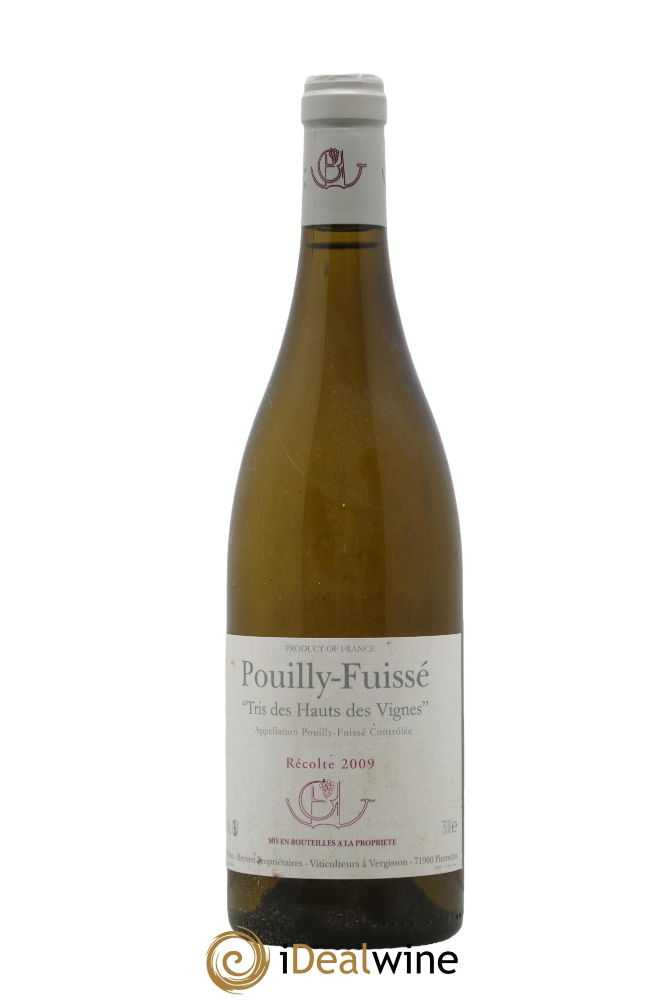 Pouilly-Fuissé Tris des Hauts des Vignes Guffens-Heynen 2009 - Lot of 1 bottle - 0