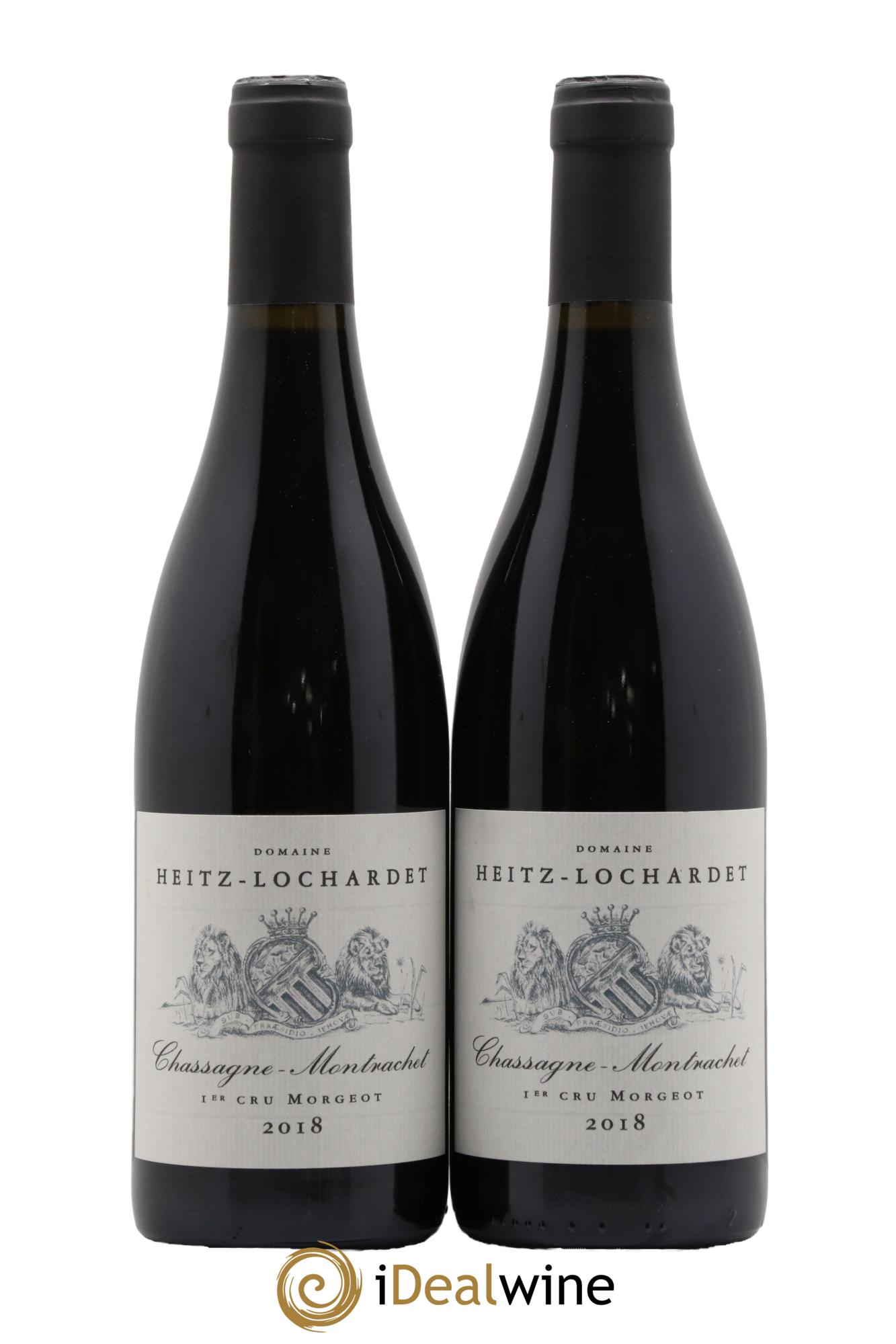 Chassagne-Montrachet 1er Cru Morgeot Armand Heitz 2018 - Posten von 2 Flaschen - 0