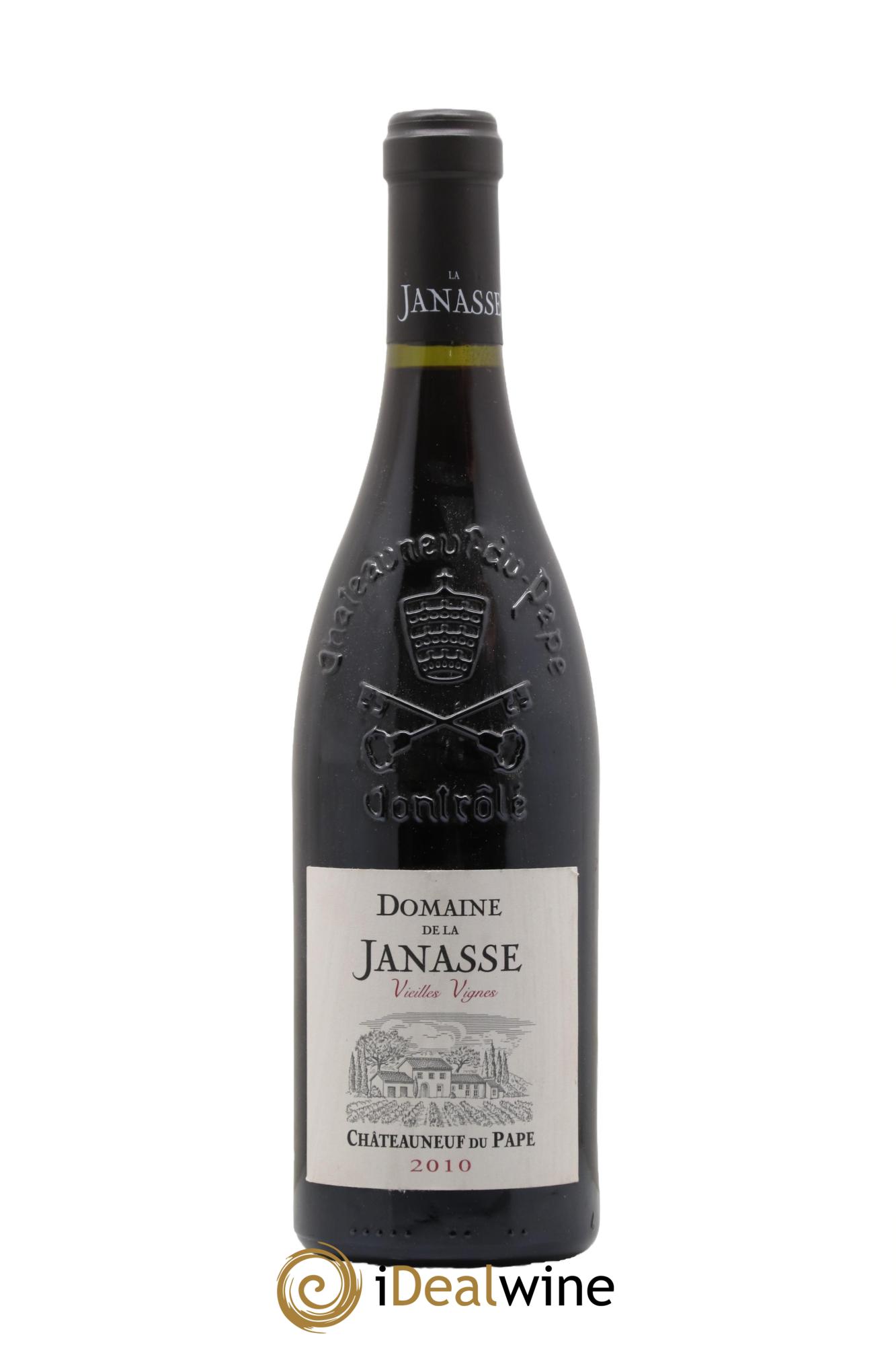 Châteauneuf-du-Pape Cuvée Vieilles Vignes La Janasse (Domaine de) 2010 - Lot of 1 bottle - 0