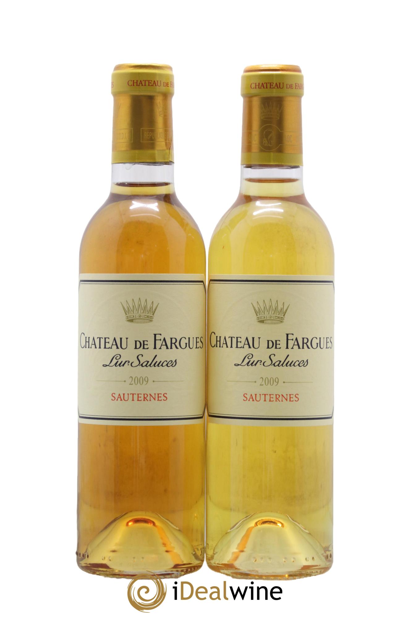 Château de Fargues 2009 - Lotto di 2 mezze bottiglie - 0