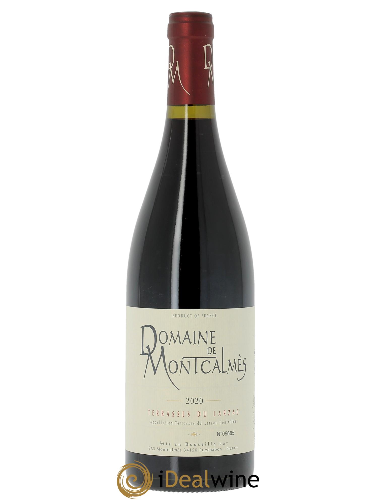 Terrasses du Larzac Domaine de Montcalmès Frédéric Pourtalié  2020 - Lot of 1 bottle - 1