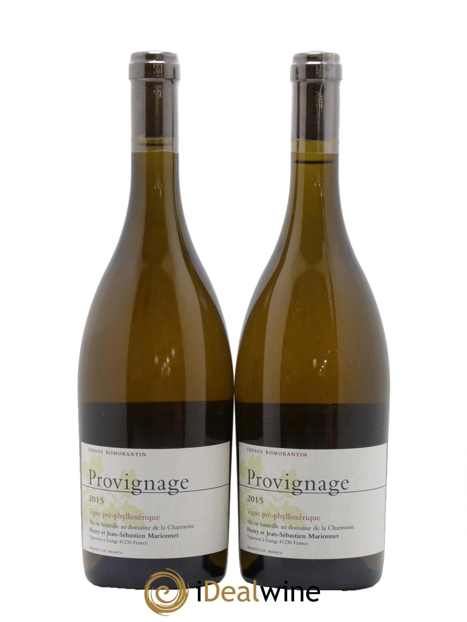 Vin de France Provignage Vignes Préphylloxériques Henry Marionnet 2015 - Lot de 2 bouteilles - 0