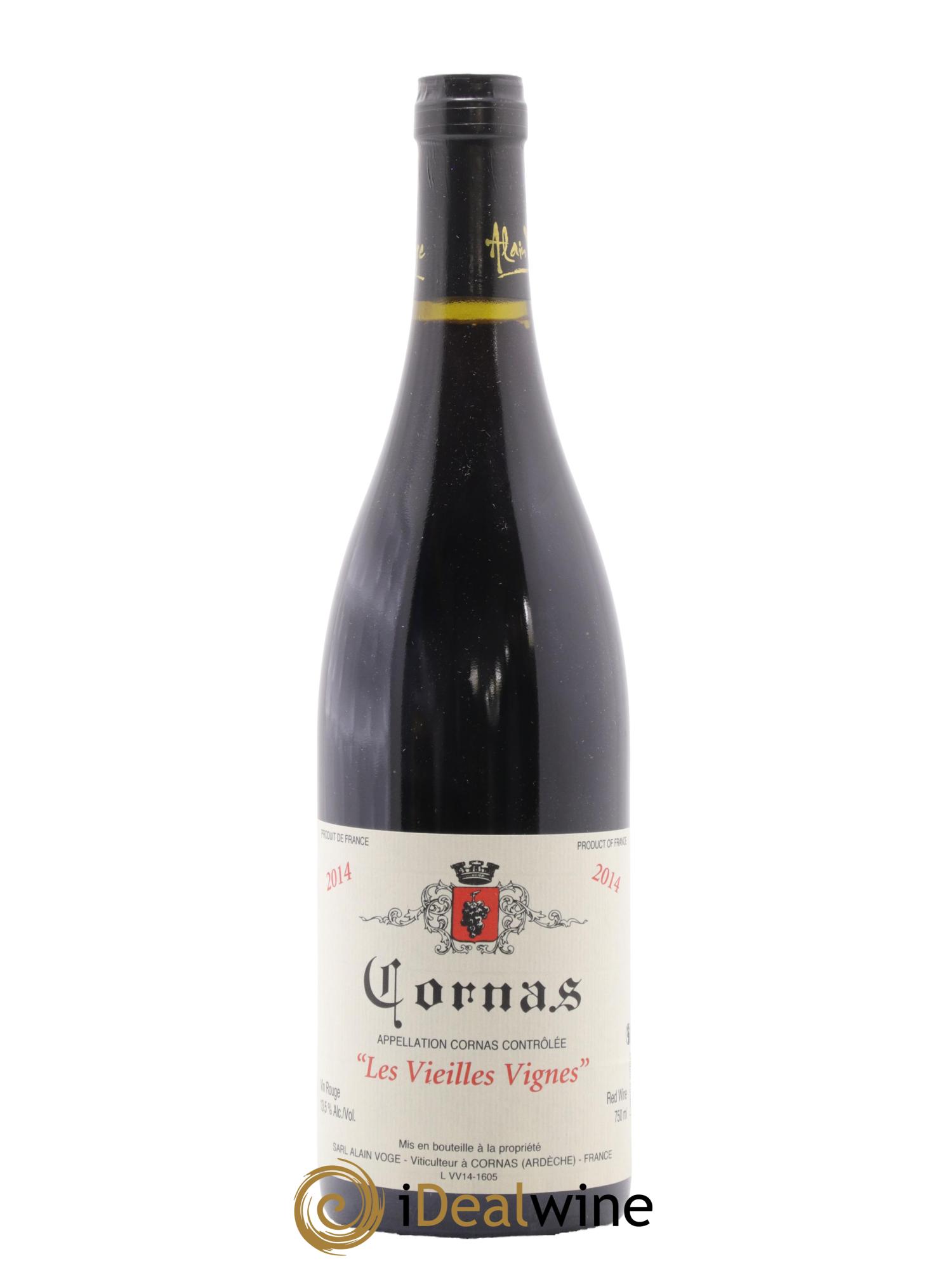 Cornas Les Vieilles Vignes Alain Voge (Domaine) 2014 - Lotto di 1 bottiglia - 0