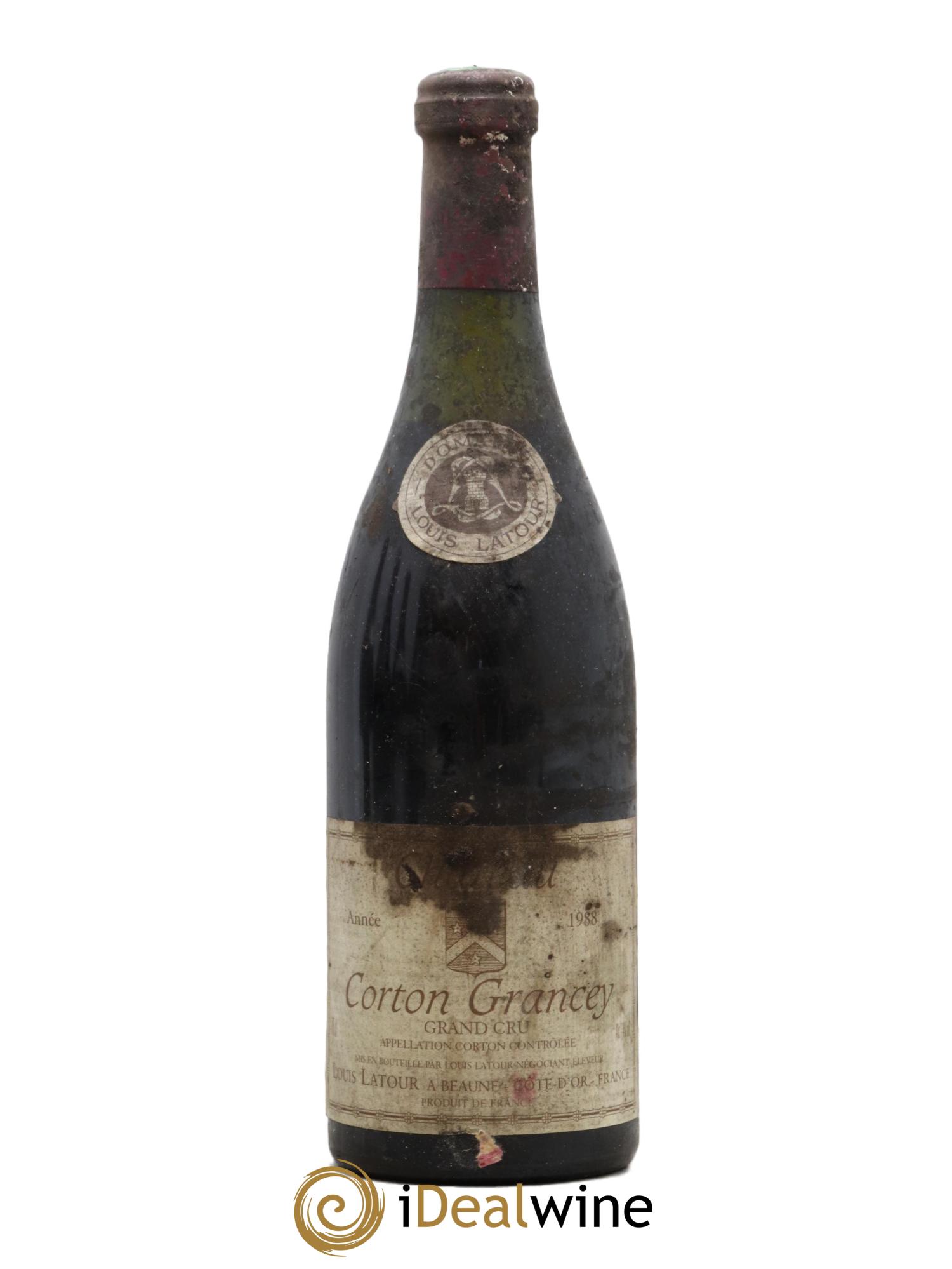 Corton Grand Cru Château Corton Grancey Louis Latour 1988 - Lot of 1 bottle - 0