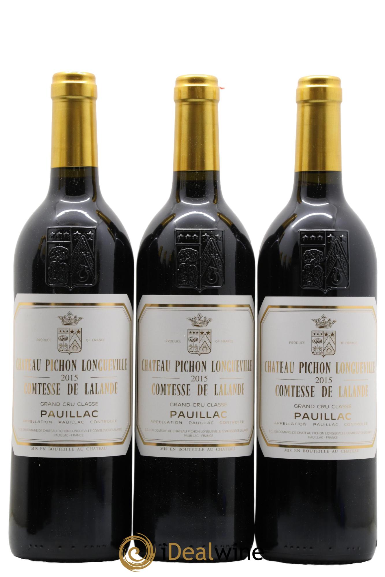 Château Pichon Longueville Comtesse de Lalande 2ème Grand Cru Classé 2015 - Lot de 6 bouteilles - 2