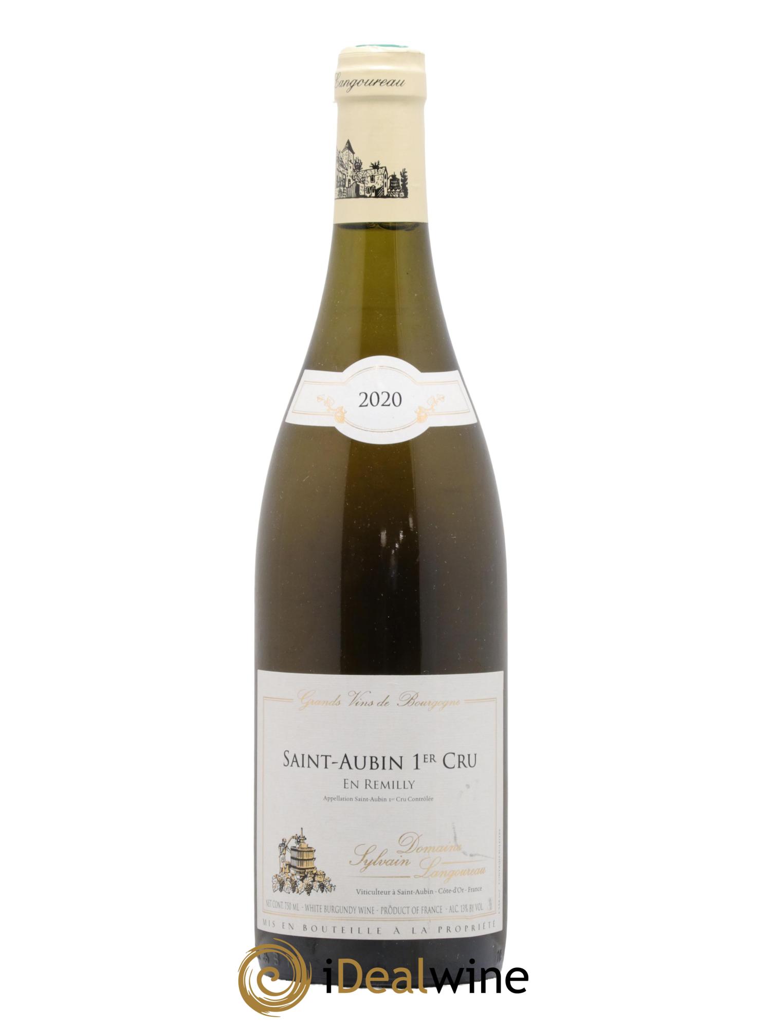 Saint-Aubin 1er Cru Cru En Remilly Sylvain Langoureaux 2020 - Posten von 1 Flasche - 0