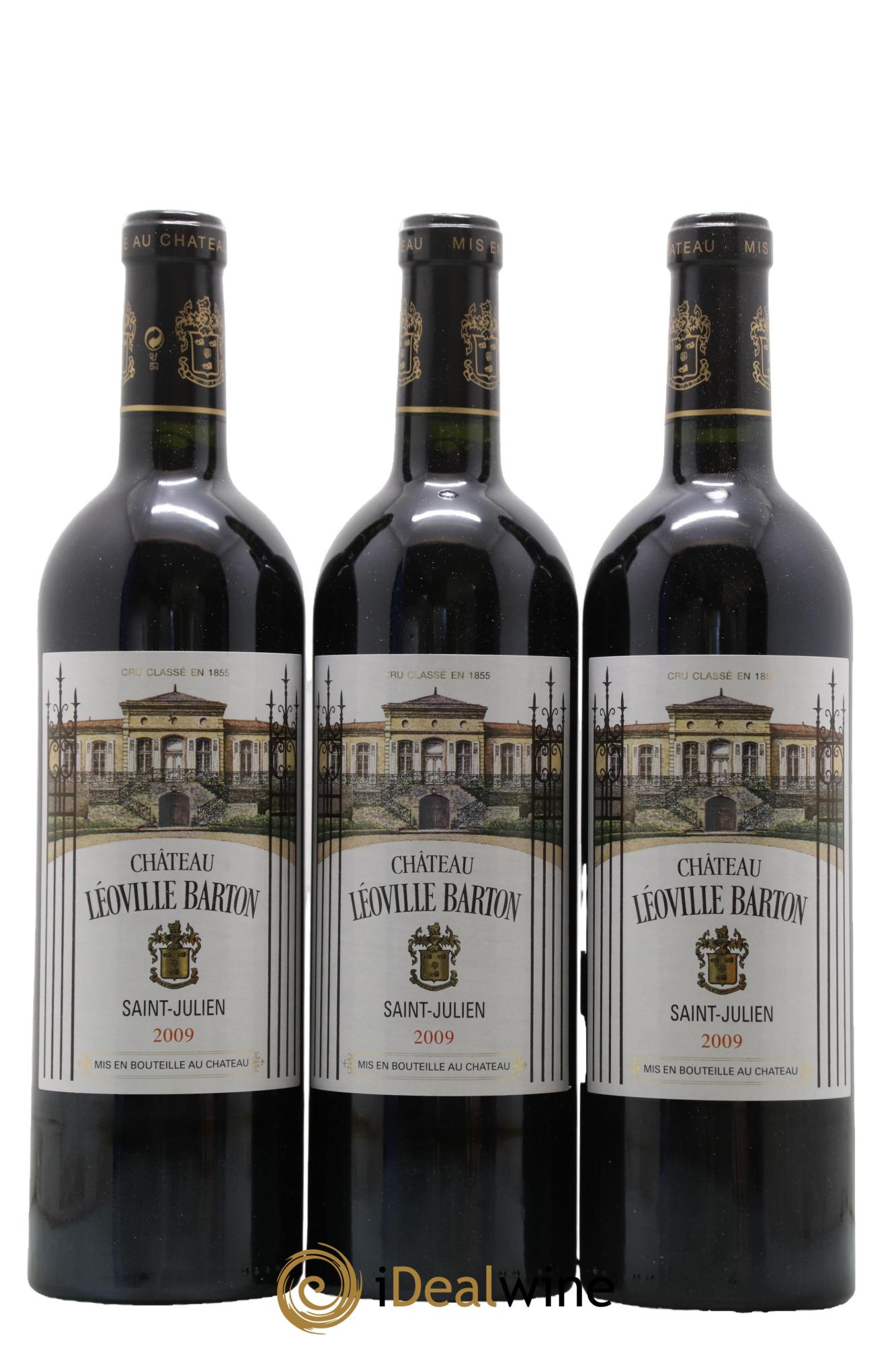 Château Léoville Barton 2ème Grand Cru Classé 2009 - Lot de 6 bouteilles - 1