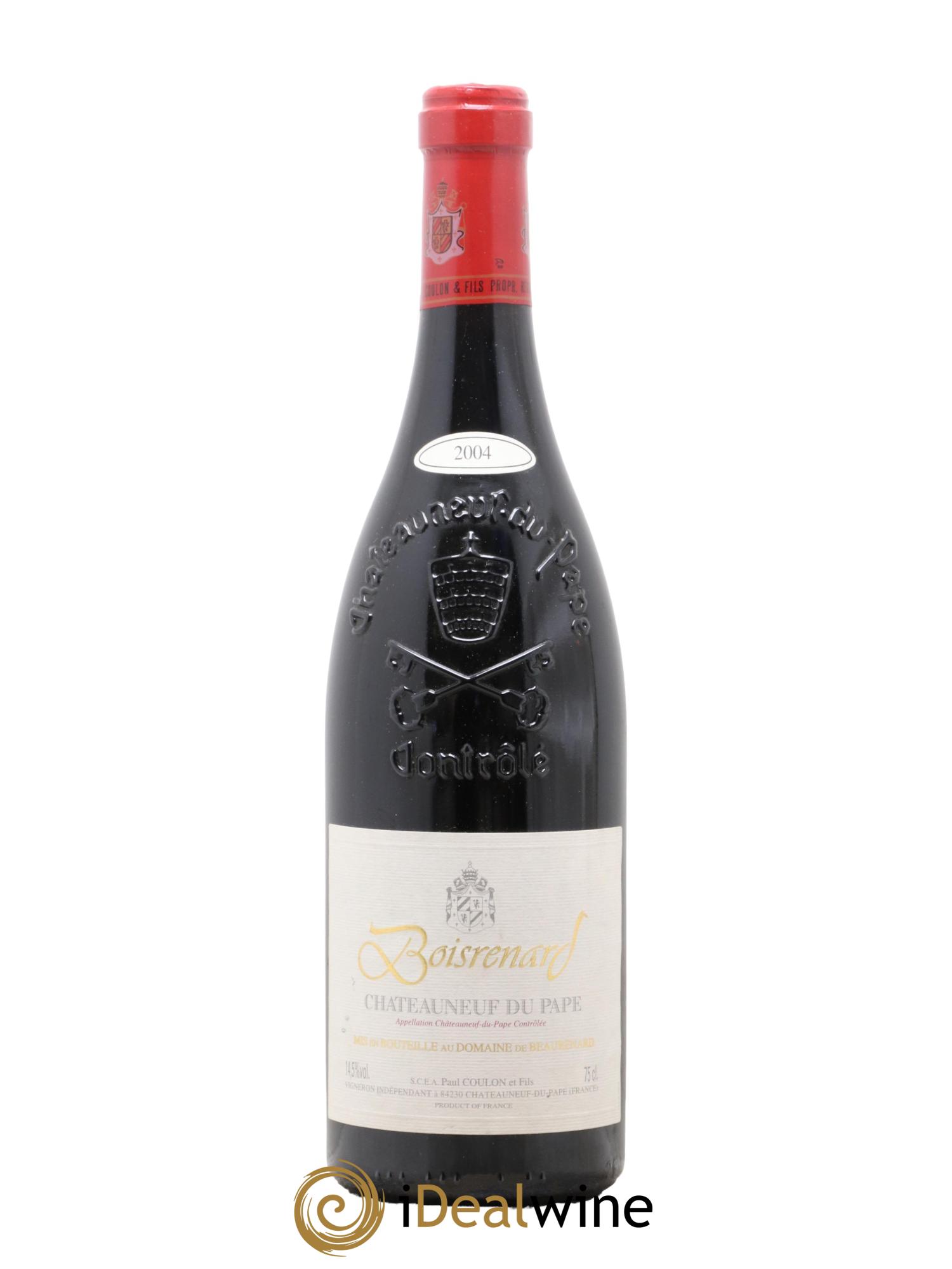 Châteauneuf-du-Pape Cuvée Boisrenard Beaurenard (Domaine de)  2004 - Lotto di 1 bottiglia - 0