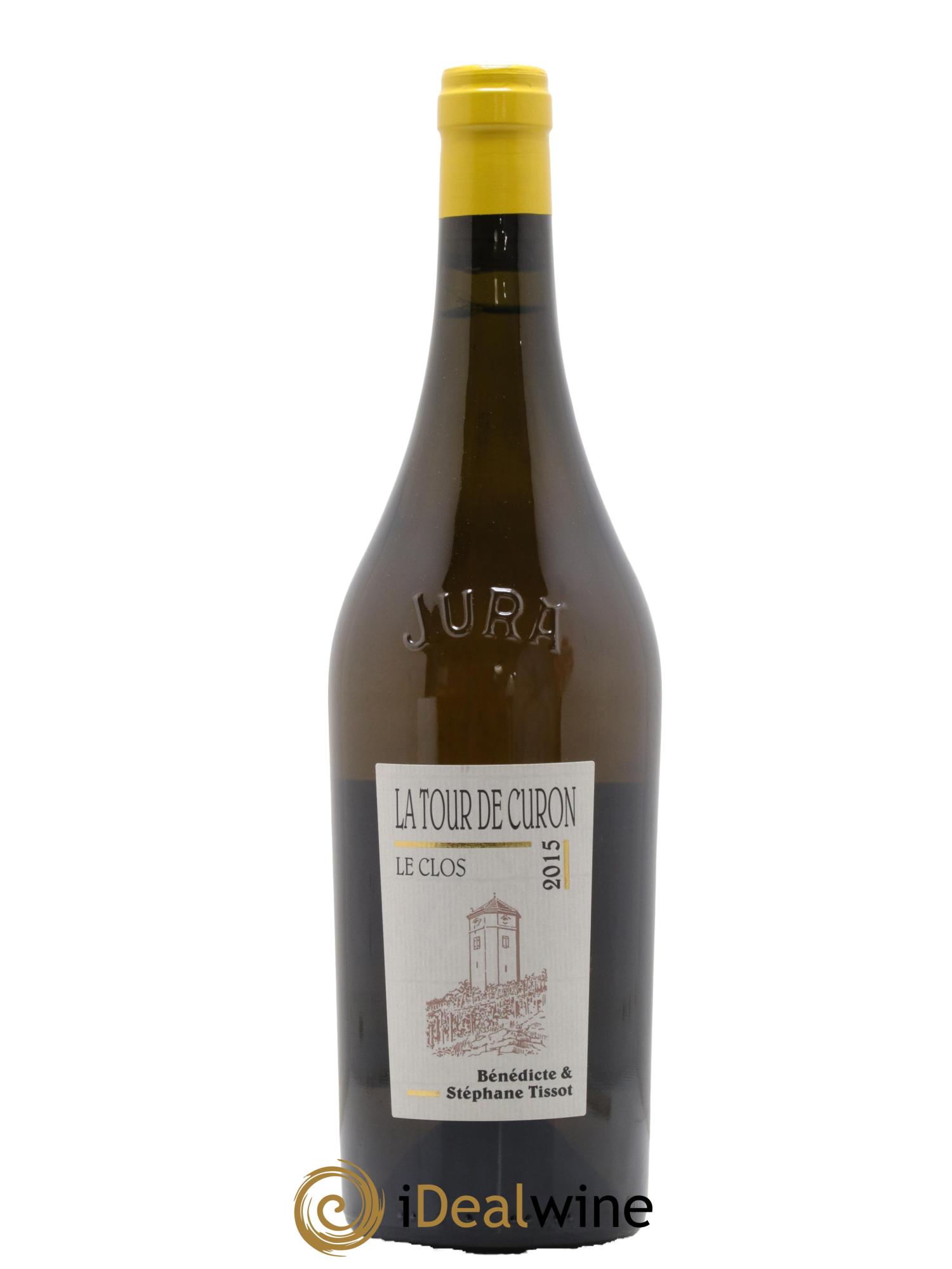 Arbois Chardonnay Le Clos de la Tour de Curon Bénédicte et Stéphane Tissot 2015 - Posten von 1 Flasche - 0