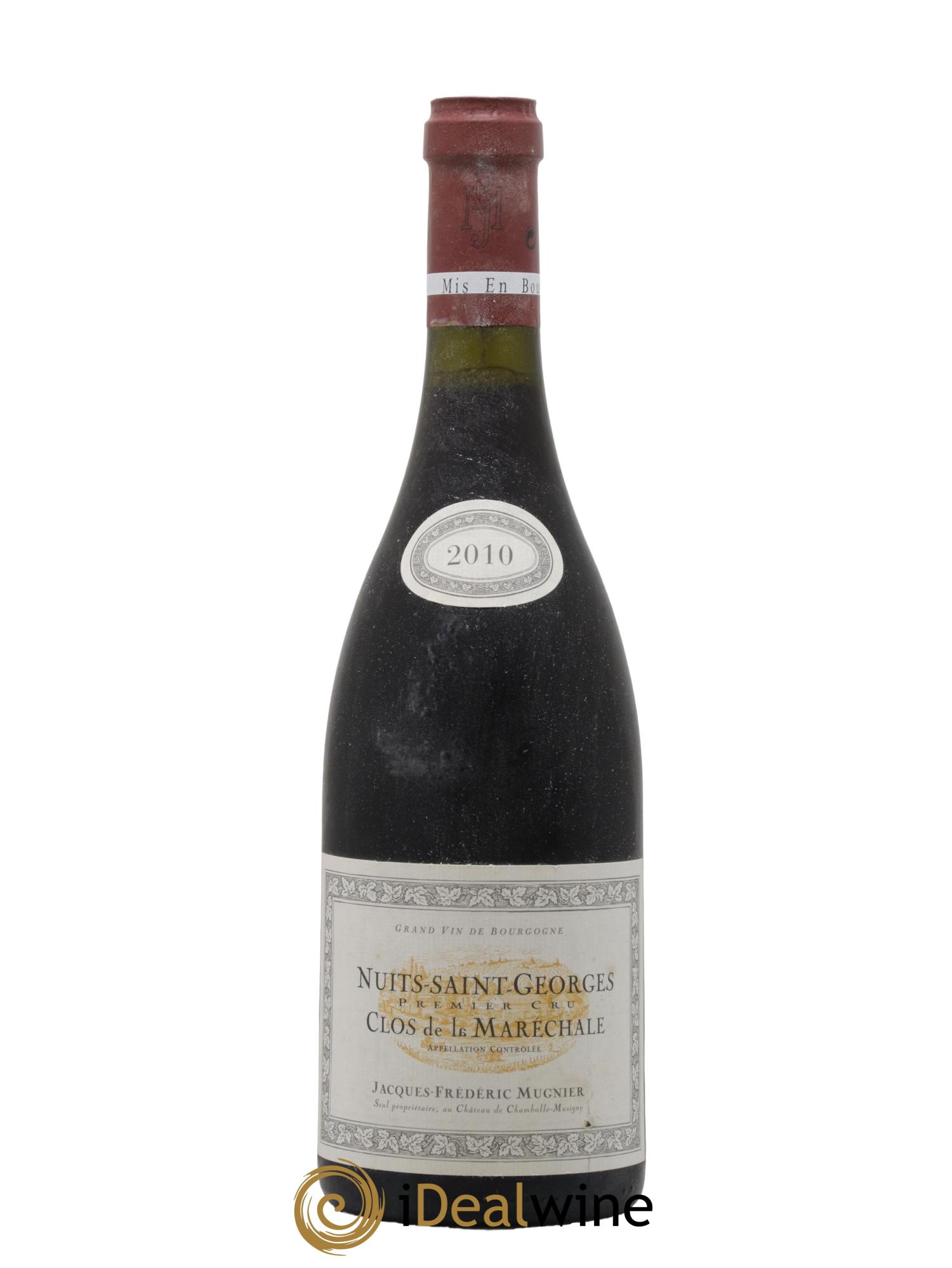 Nuits Saint-Georges 1er Cru Clos de La Maréchale Jacques-Frédéric Mugnier 2010 - Lot of 1 bottle - 0