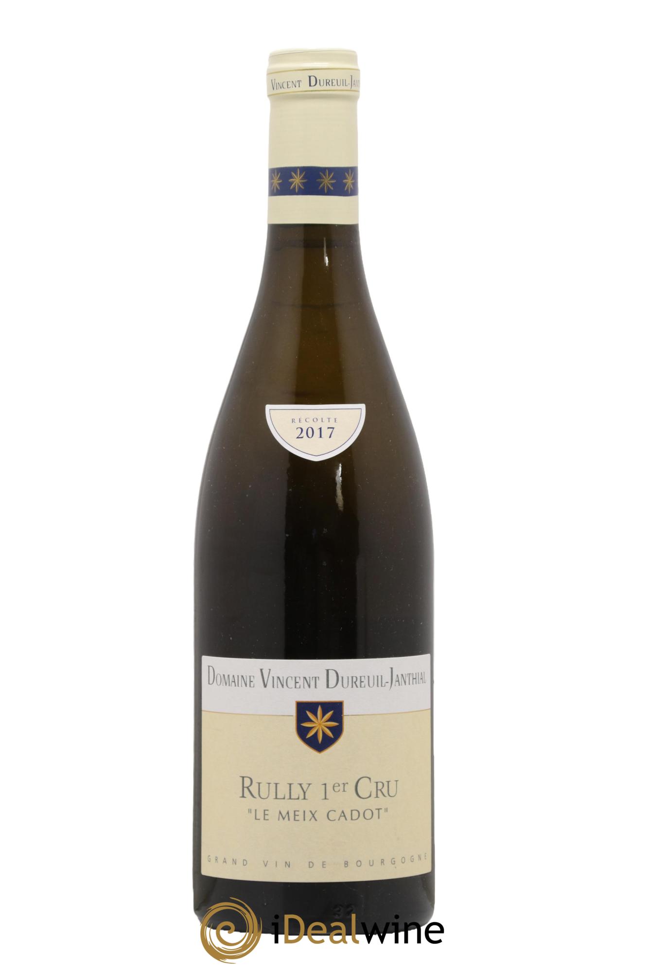 Rully 1er Cru Le Meix Cadot Vincent Dureuil-Janthial 2017 - Lotto di 1 bottiglia - 0