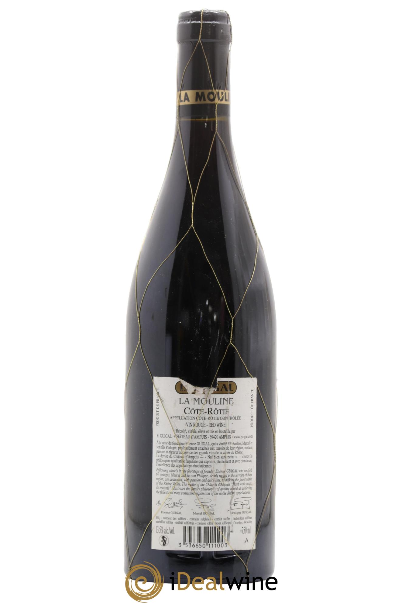 Côte-Rôtie La Mouline Guigal 2004 - Lot de 1 bouteille - 1