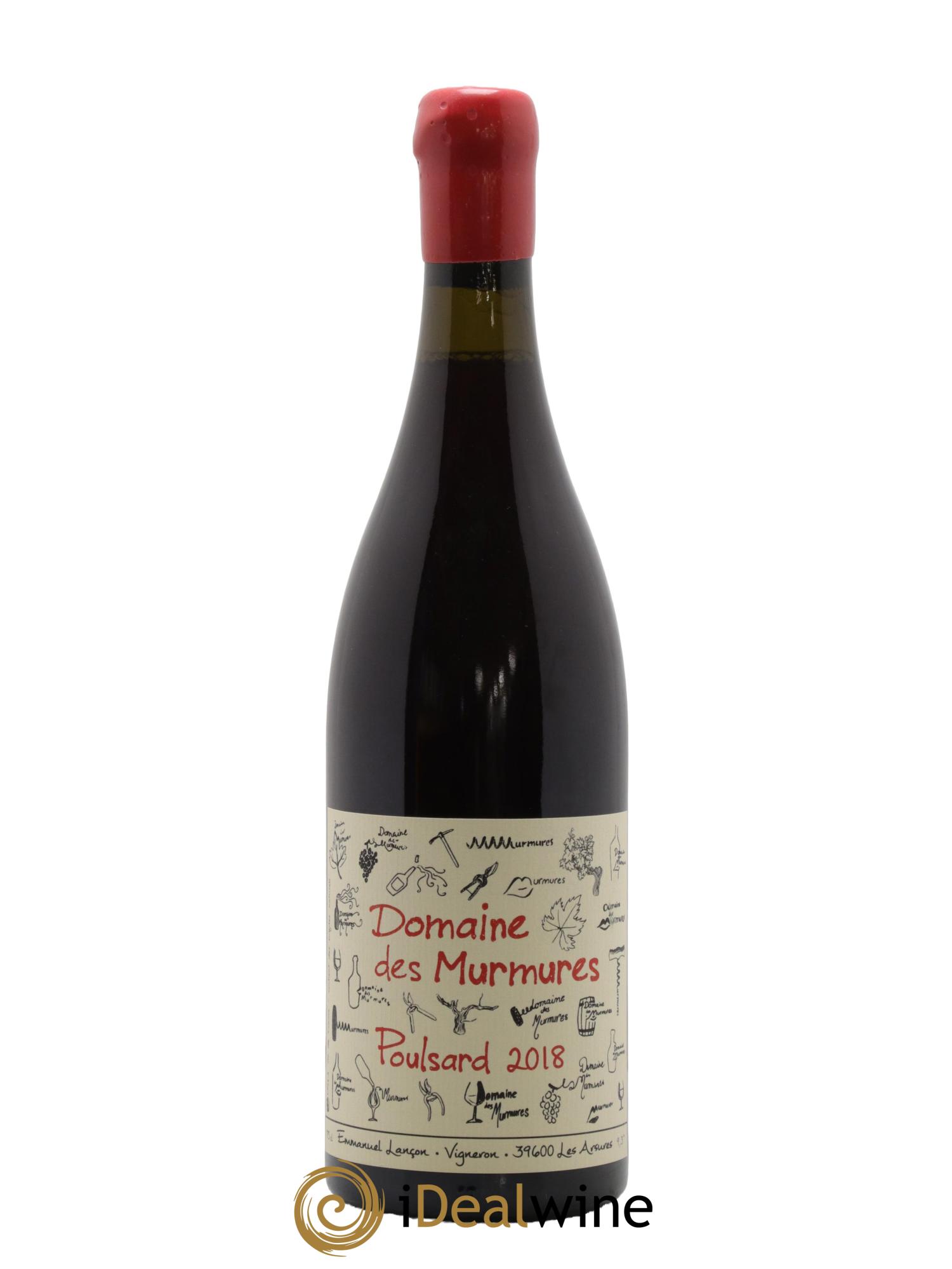 Vin de France Poulsard Murmures (Domaine des) - Emmanuel Lançon 2018 - Lot de 1 bouteille - 0