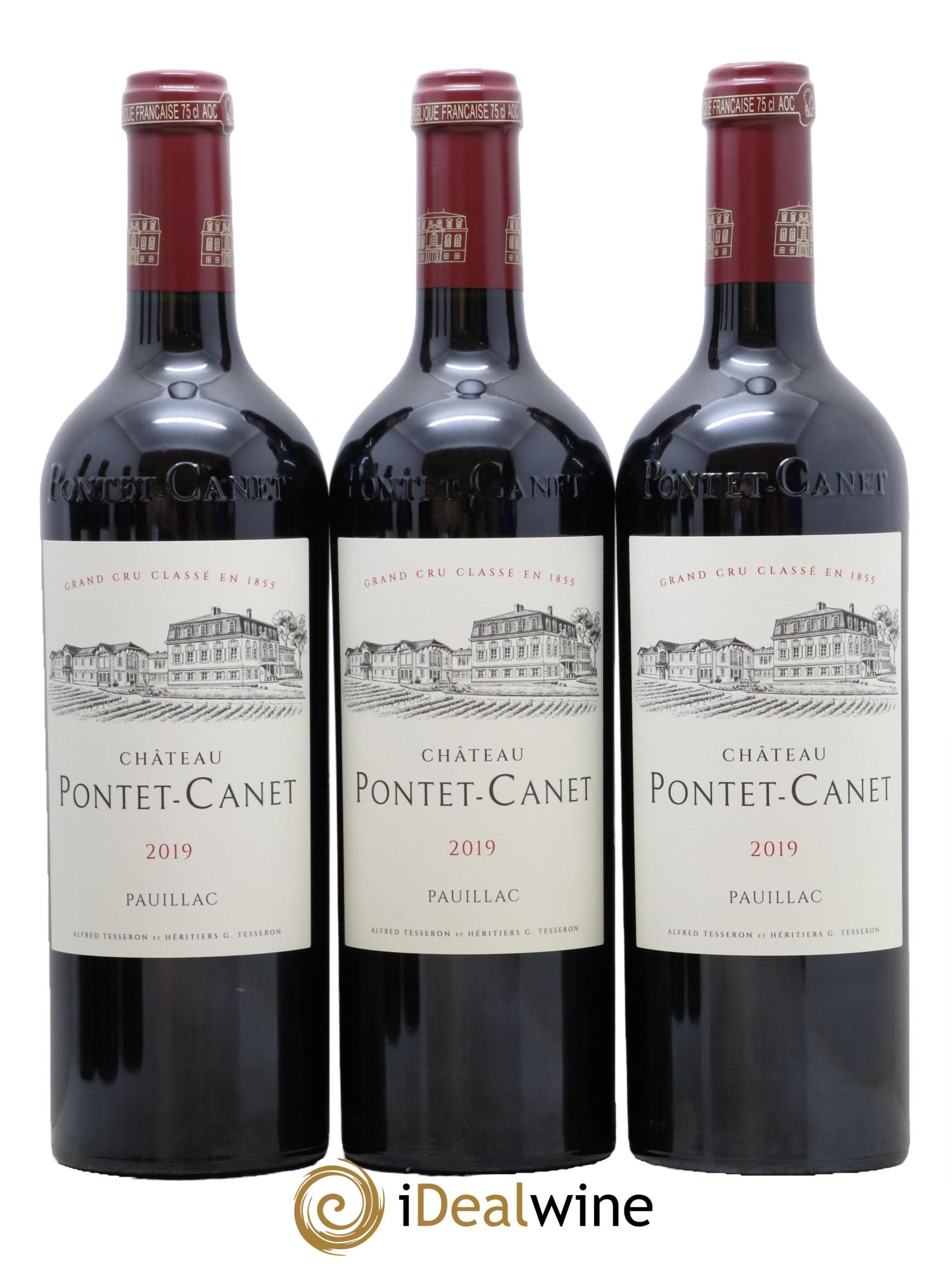 Château Pontet Canet 5ème Grand Cru Classé 2019 - Posten von 6 Flaschen - 2