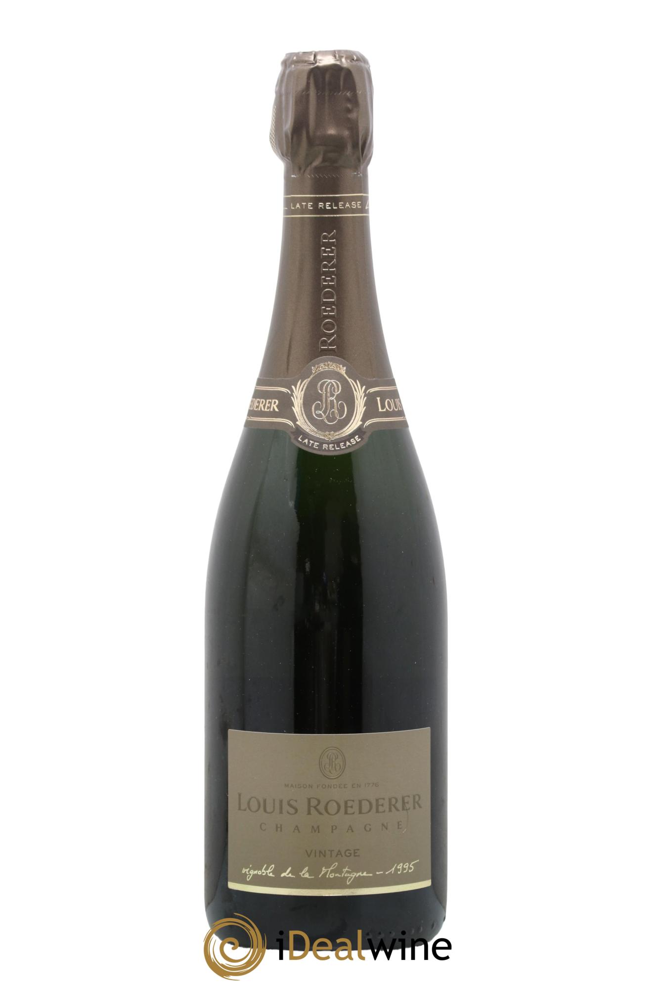 Late Release Louis Roederer 1995 - Posten von 1 Flasche - 1