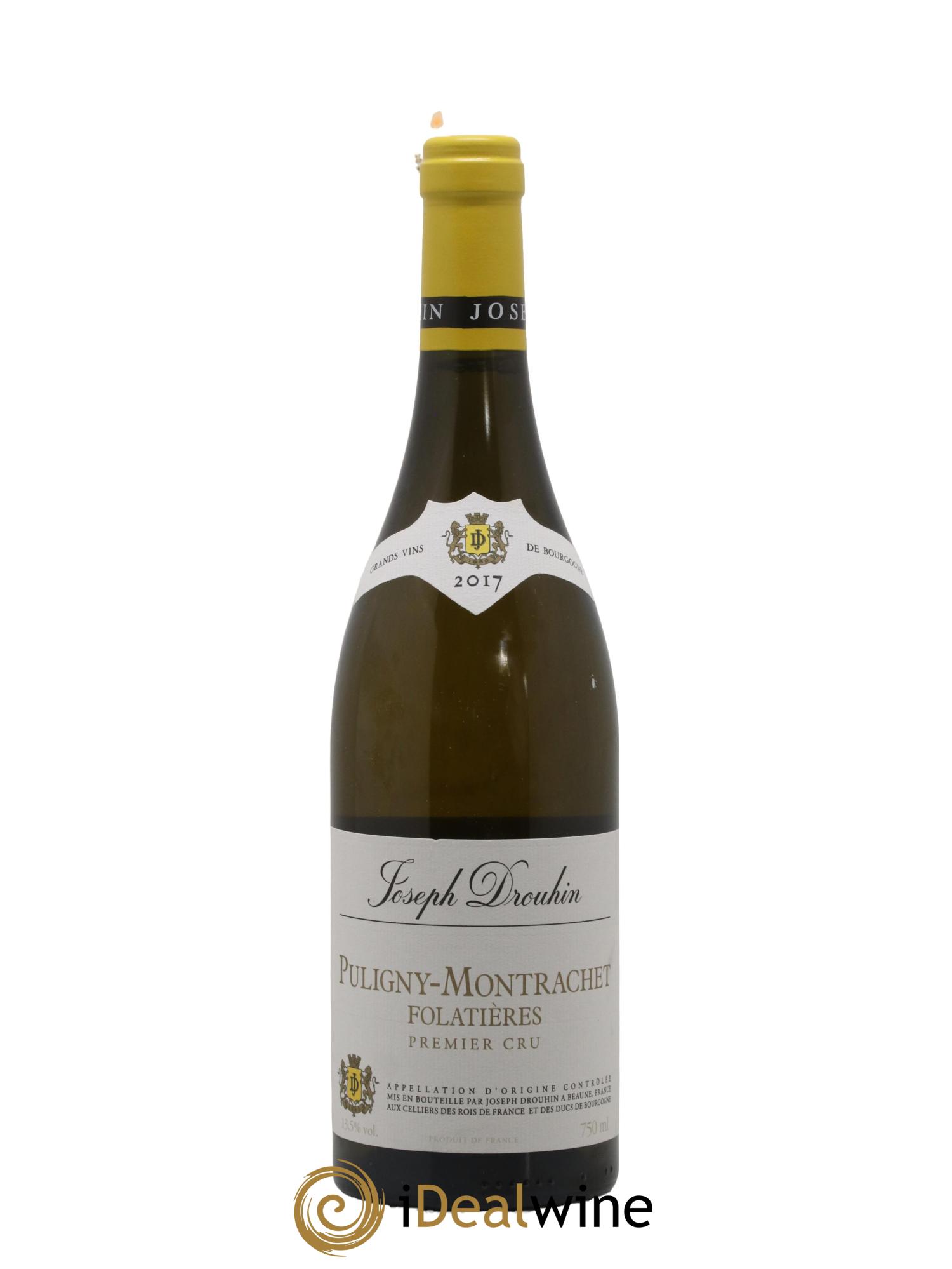 Puligny-Montrachet 1er Cru Folatières Joseph Drouhin 2017 - Posten von 1 Flasche - 0