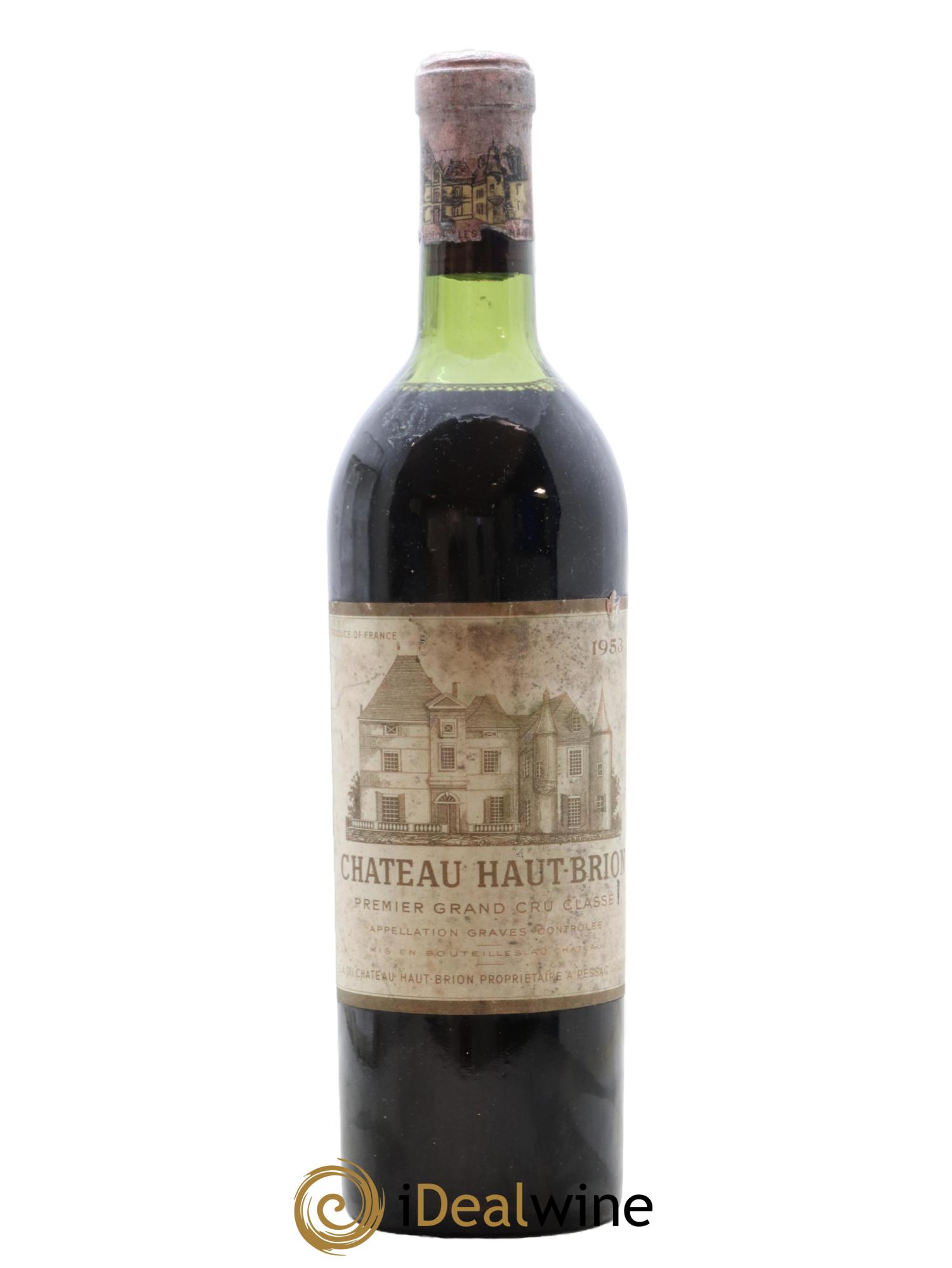 Château Haut Brion 1er Grand Cru Classé 1953 - Lot de 1 bouteille - 0