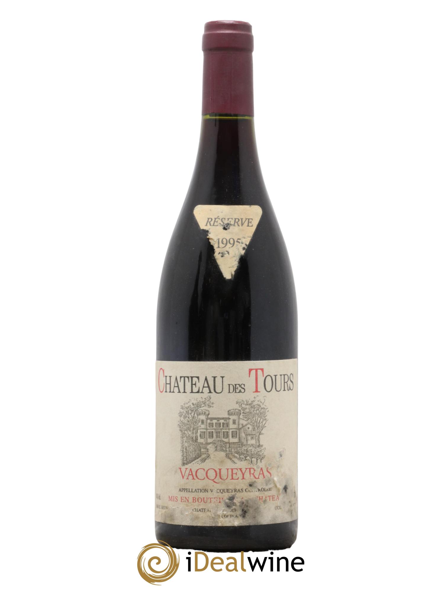 Vacqueyras Château des Tours Emmanuel Reynaud 1995 - Lotto di 1 bottiglia - 0