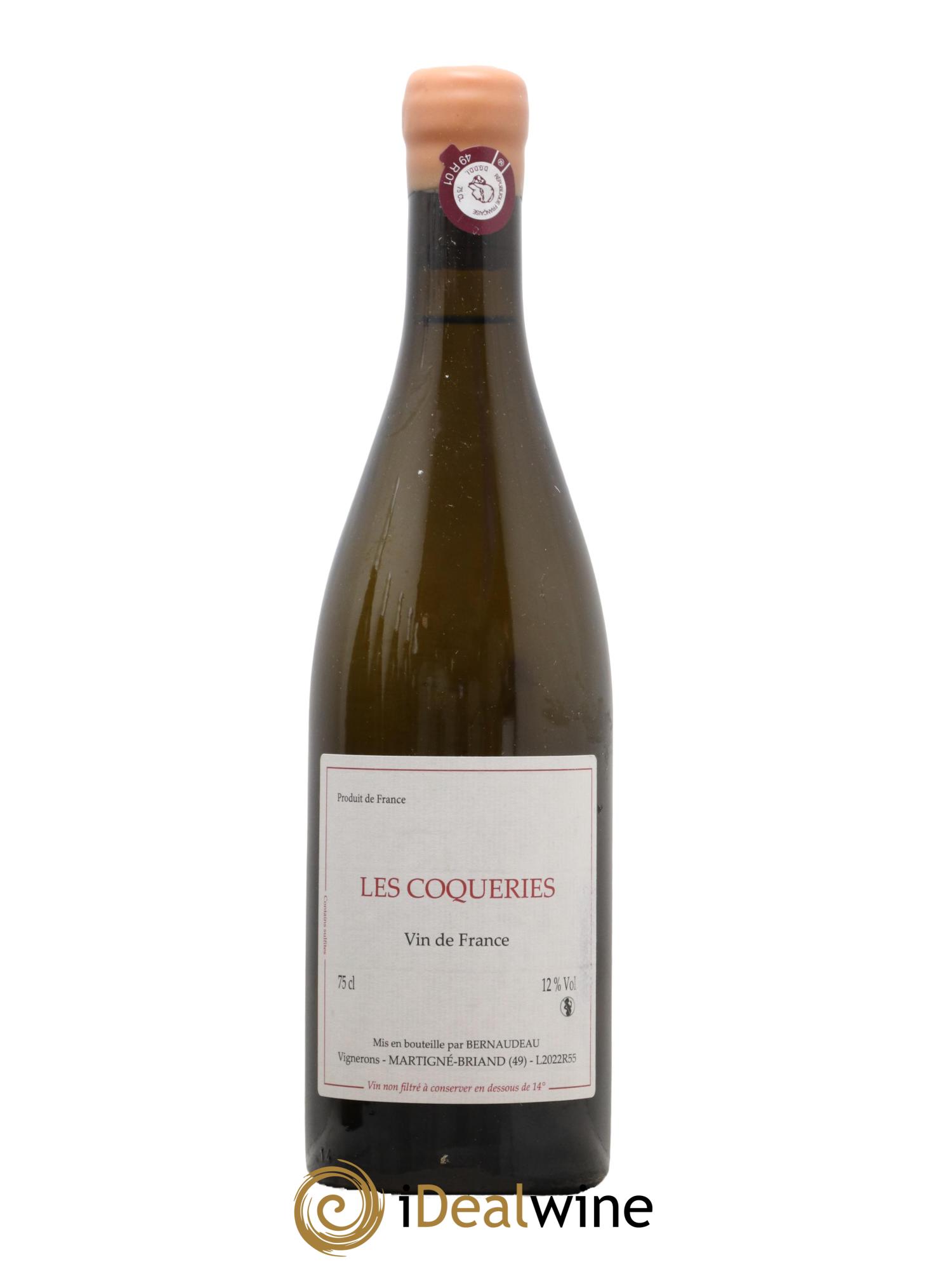 Vin de France Les Coqueries Stéphane Bernaudeau (Domaine) 2022 - Lotto di 1 bottiglia - 0