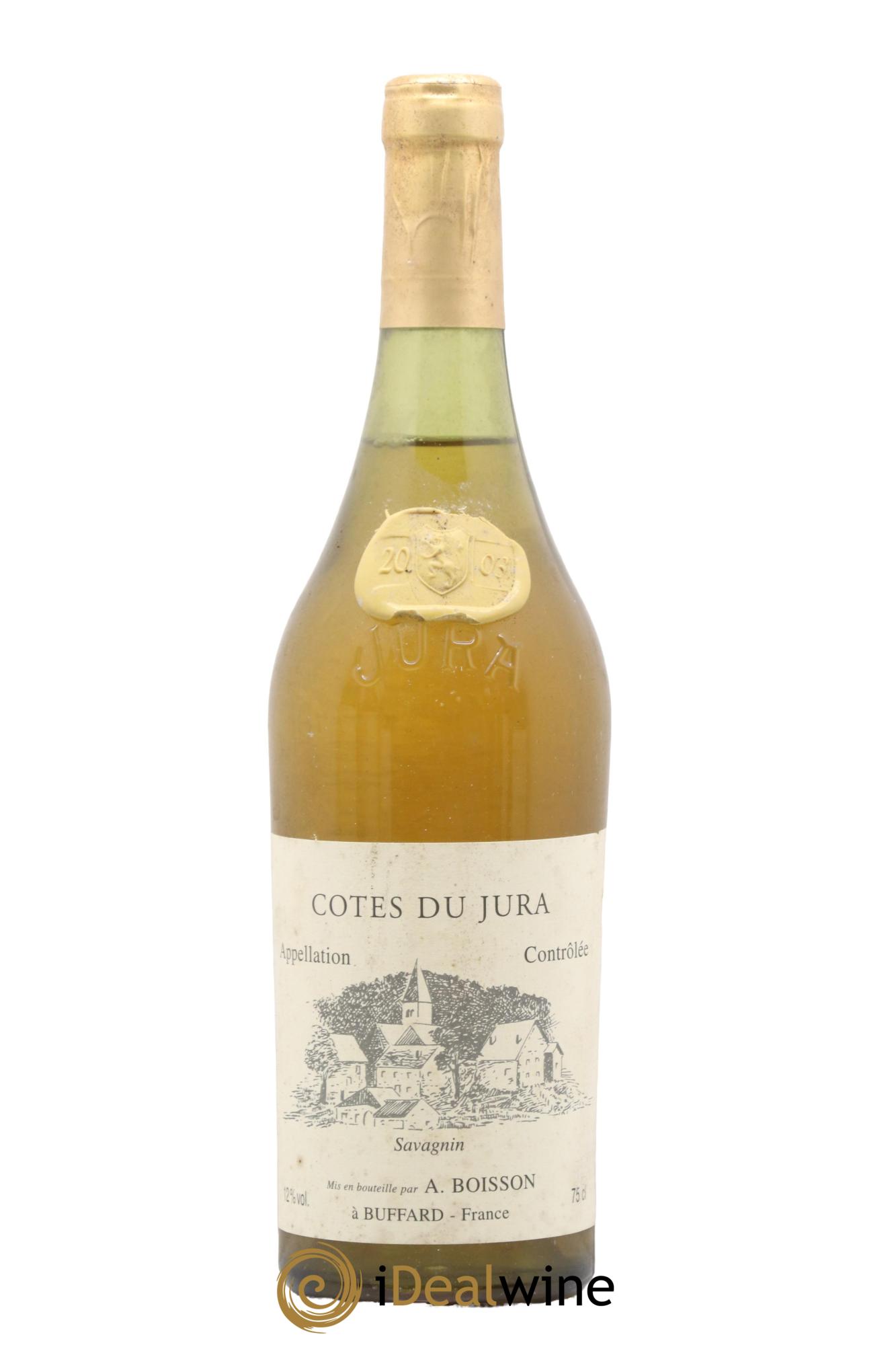 Côtes du Jura Savagnin A Boisson 2003 - Posten von 1 Flasche - 0