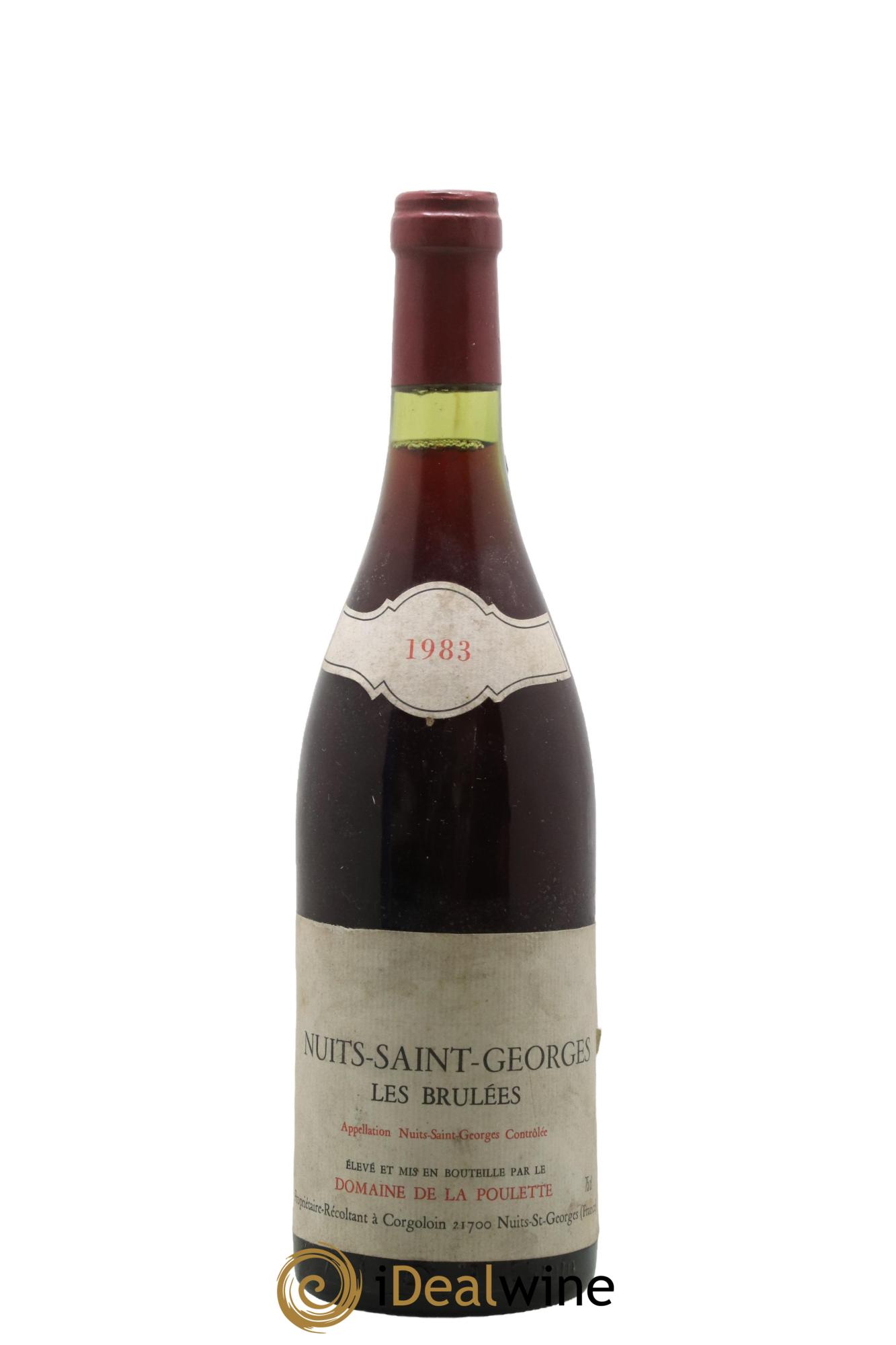 Nuits Saint-Georges Les Brulees Domaine De La Poulette 1983 - Lotto di 1 bottiglia - 0