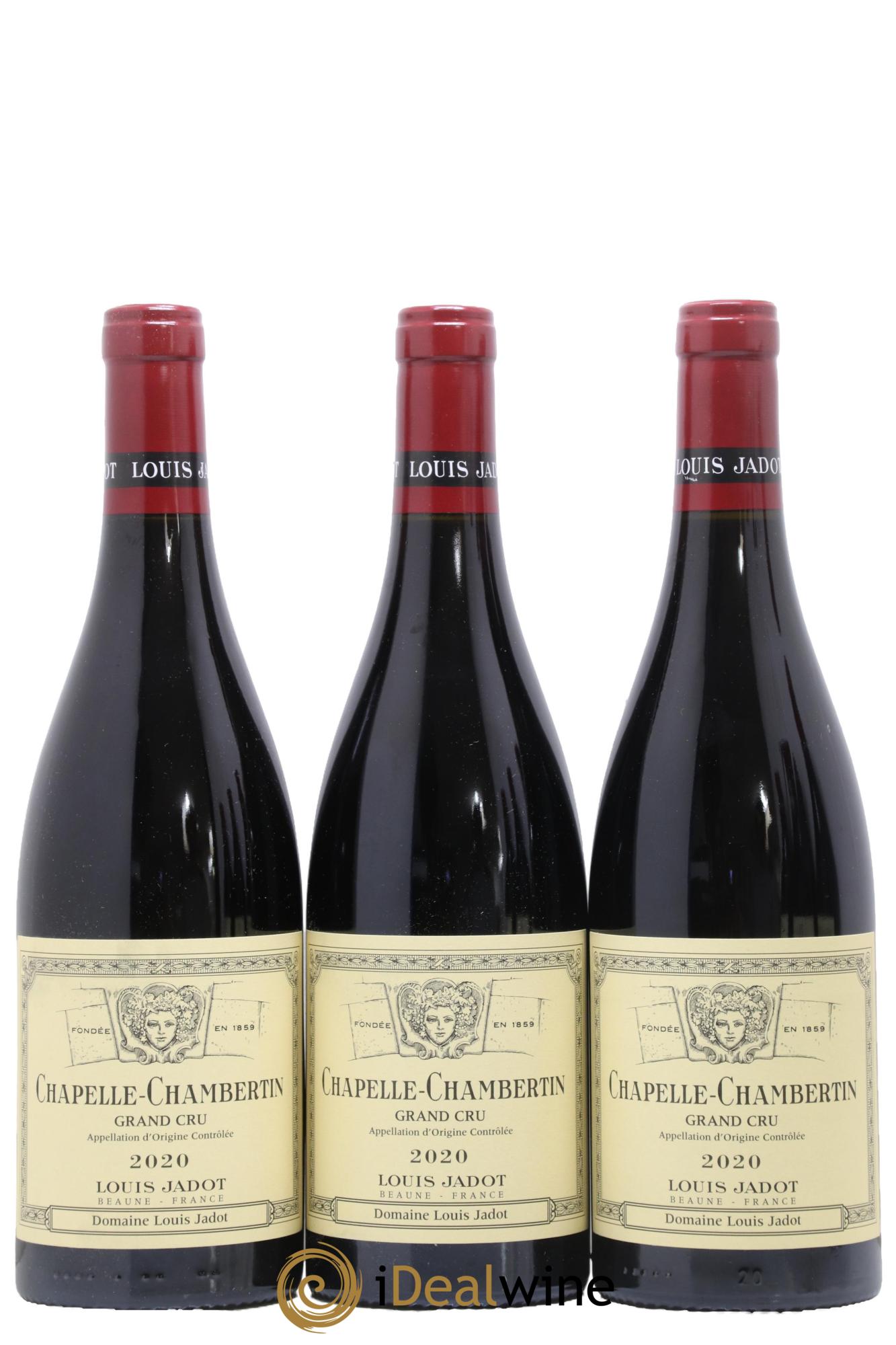 Chapelle-Chambertin Grand Cru Maison Louis Jadot 2020 - Lot of 6 bottles - 3