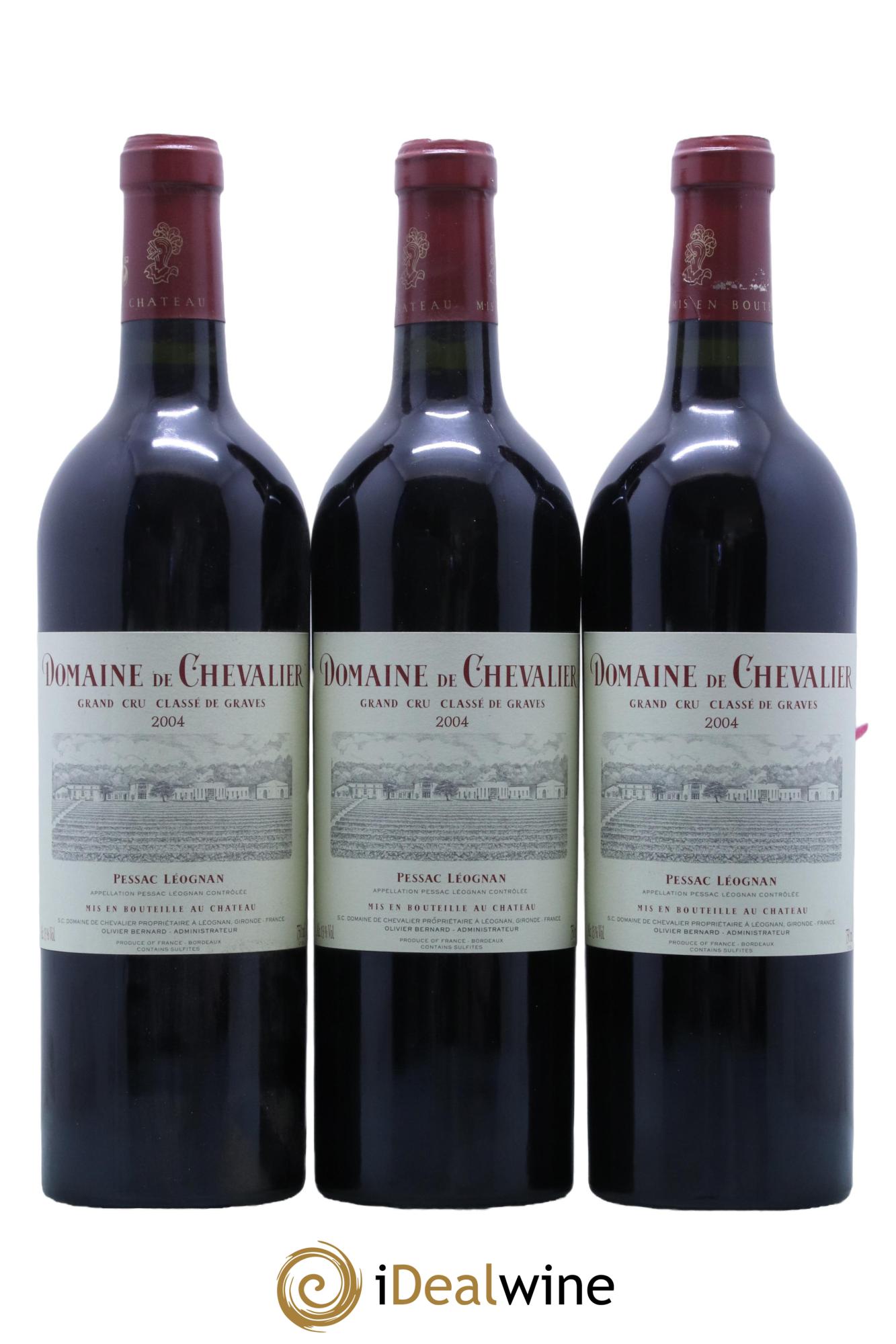 Domaine de Chevalier Cru Classé de Graves  2004 - Lot of 12 bottles - 4