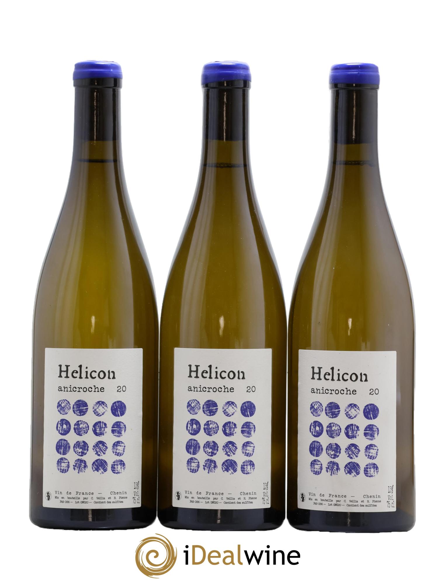 Vin de France Anicroche Helicon 2020 - Lot de 3 bouteilles - 0