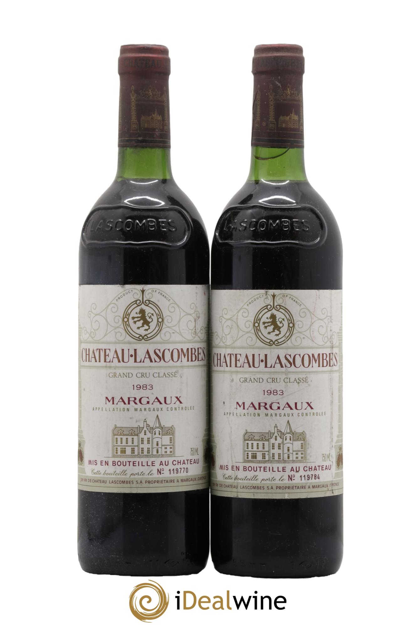 Château Lascombes 2ème Grand Cru Classé 1983 - Lot of 2 bottles - 0