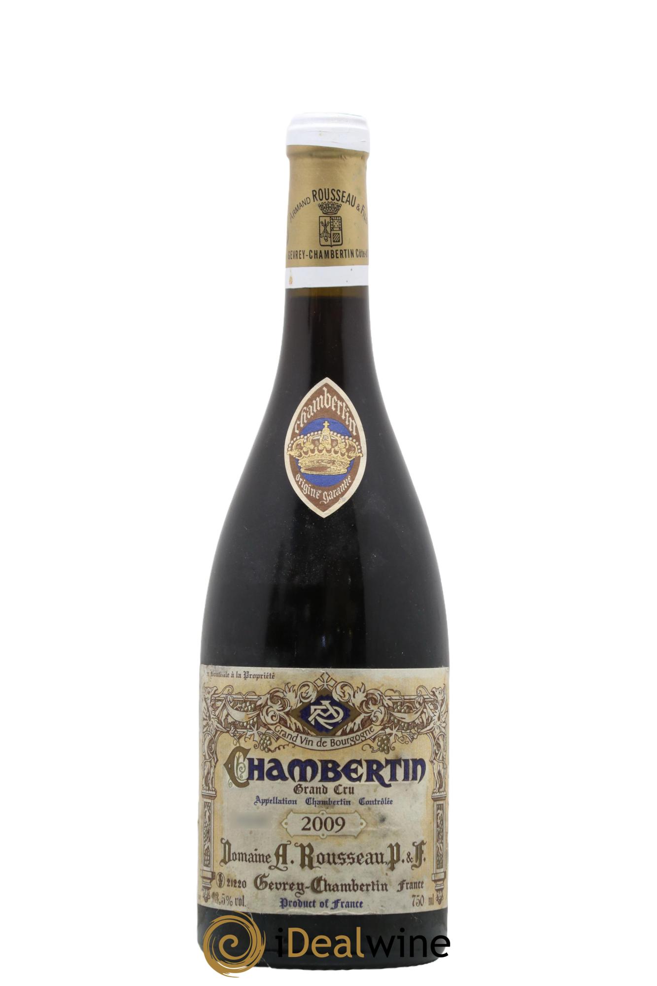 Chambertin Grand Cru Armand Rousseau (Domaine) 2009 - Lotto di 1 bottiglia - 0