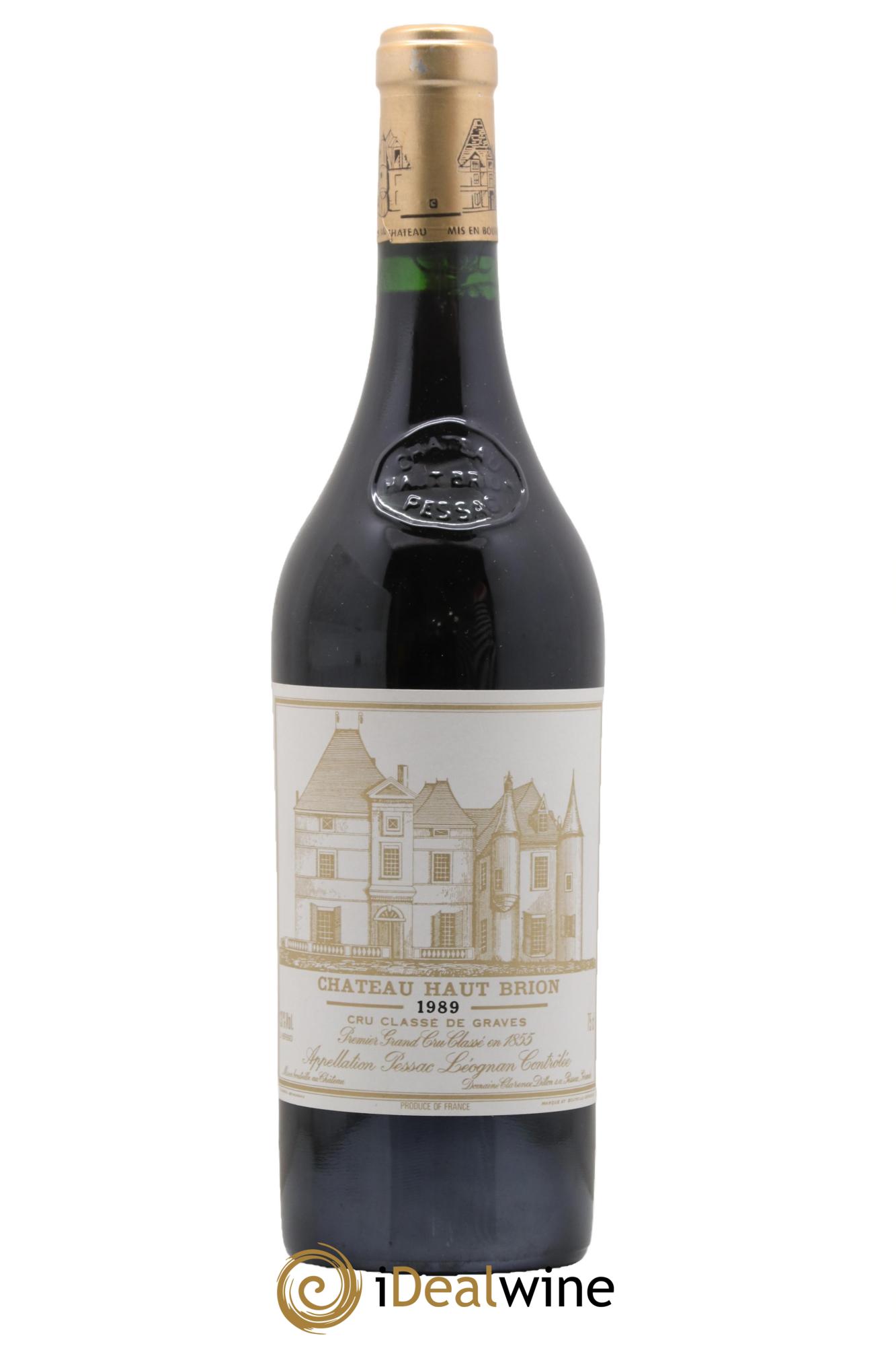 Château Haut Brion 1er Grand Cru Classé 1989 - Lotto di 1 bottiglia - 0