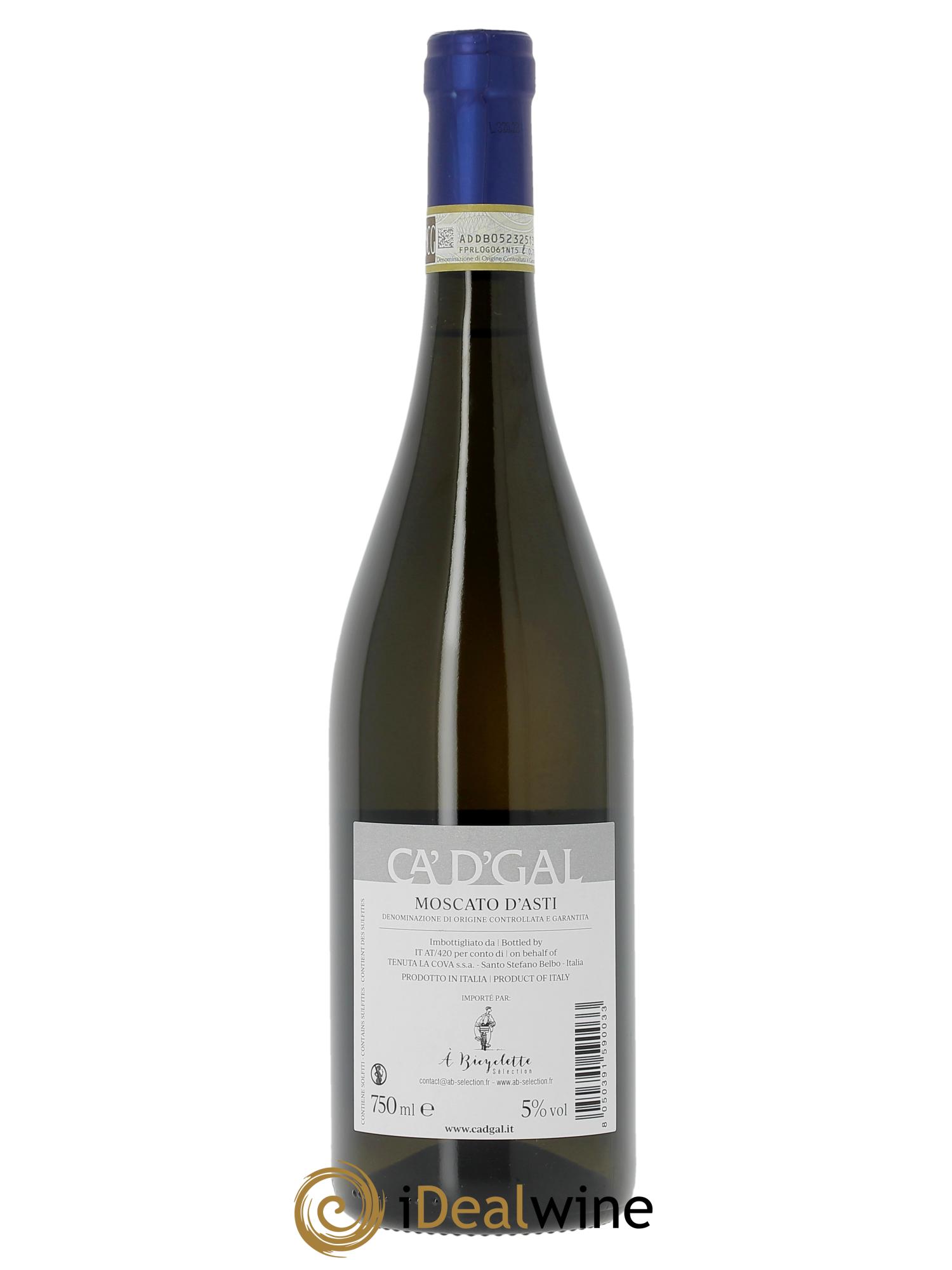 Moscato d'Asti DOCG Lumine Ca'D'Gal  2023 - Lot de 1 bouteille - 1