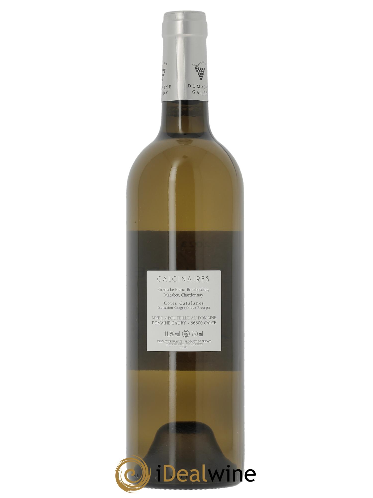 IGP Côtes Catalanes Les Calcinaires Gauby (Domaine)  2023 - Lot of 1 bottle - 1