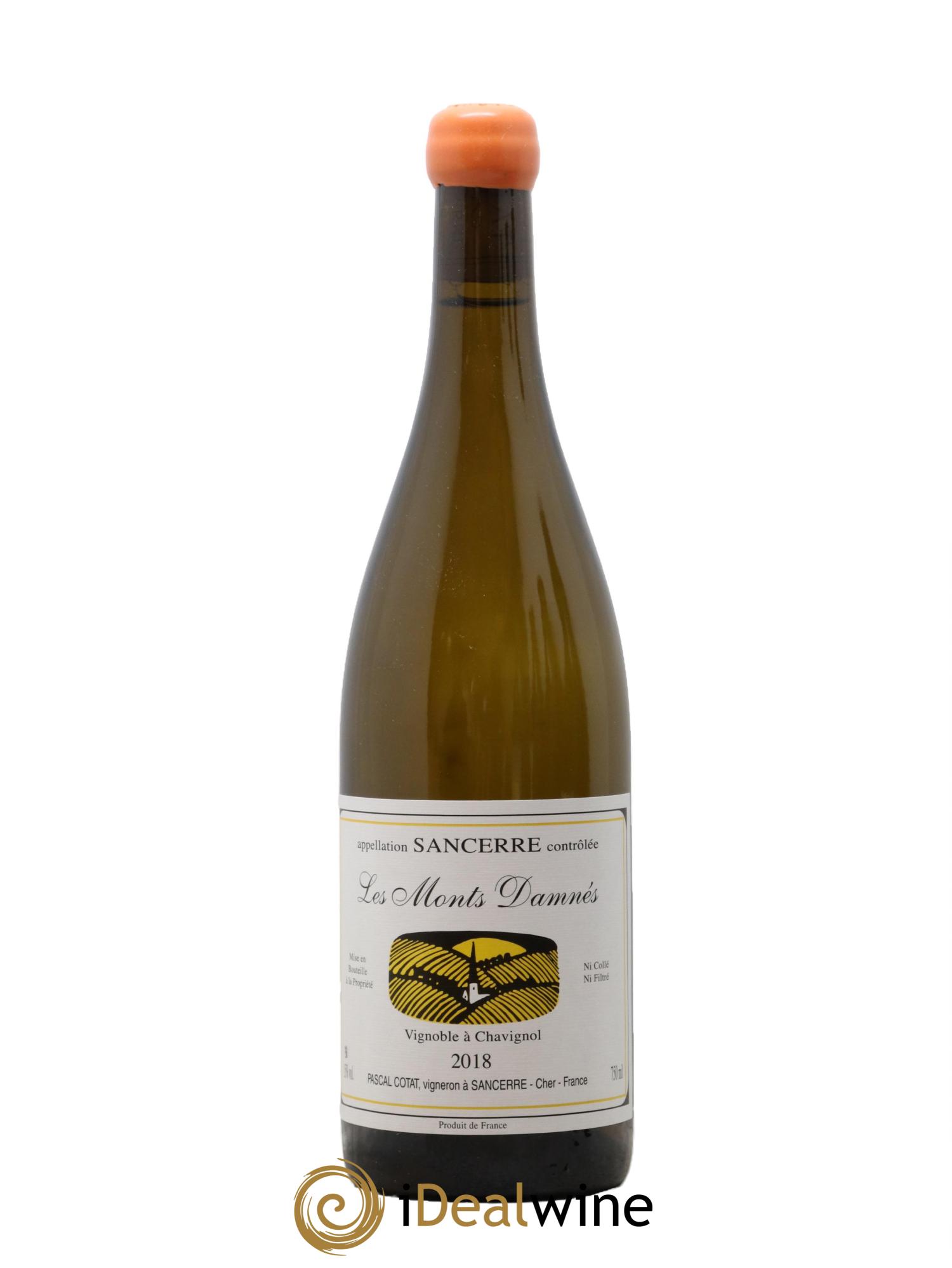 Sancerre Les Monts Damnés Pascal Cotat 2018 - Posten von 1 Flasche - 0