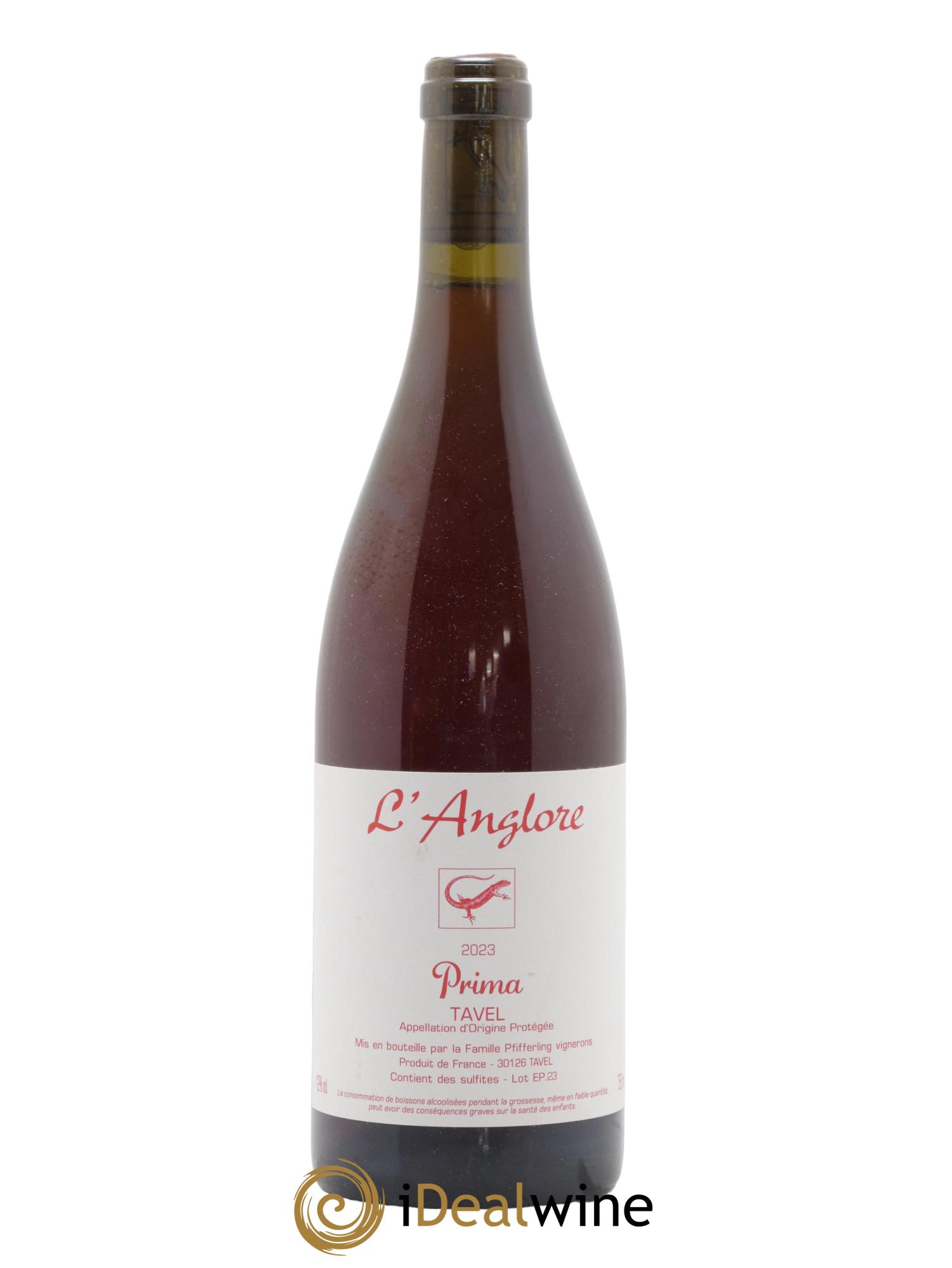 Tavel Prima L'Anglore 2023 - Posten von 1 Flasche - 0