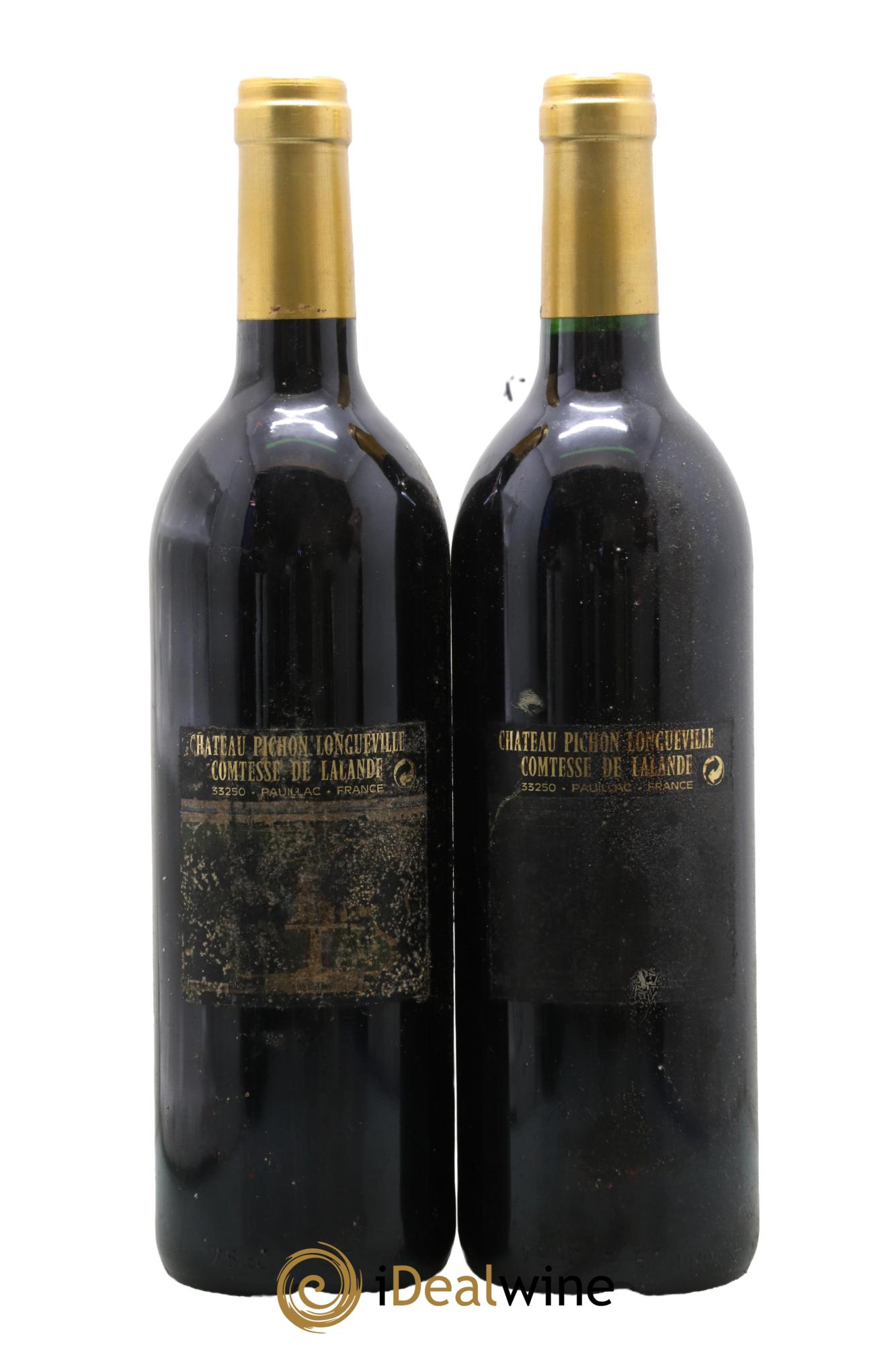 Château Pichon Longueville Comtesse de Lalande 2ème Grand Cru Classé 1995 - Lot de 2 bouteilles - 1