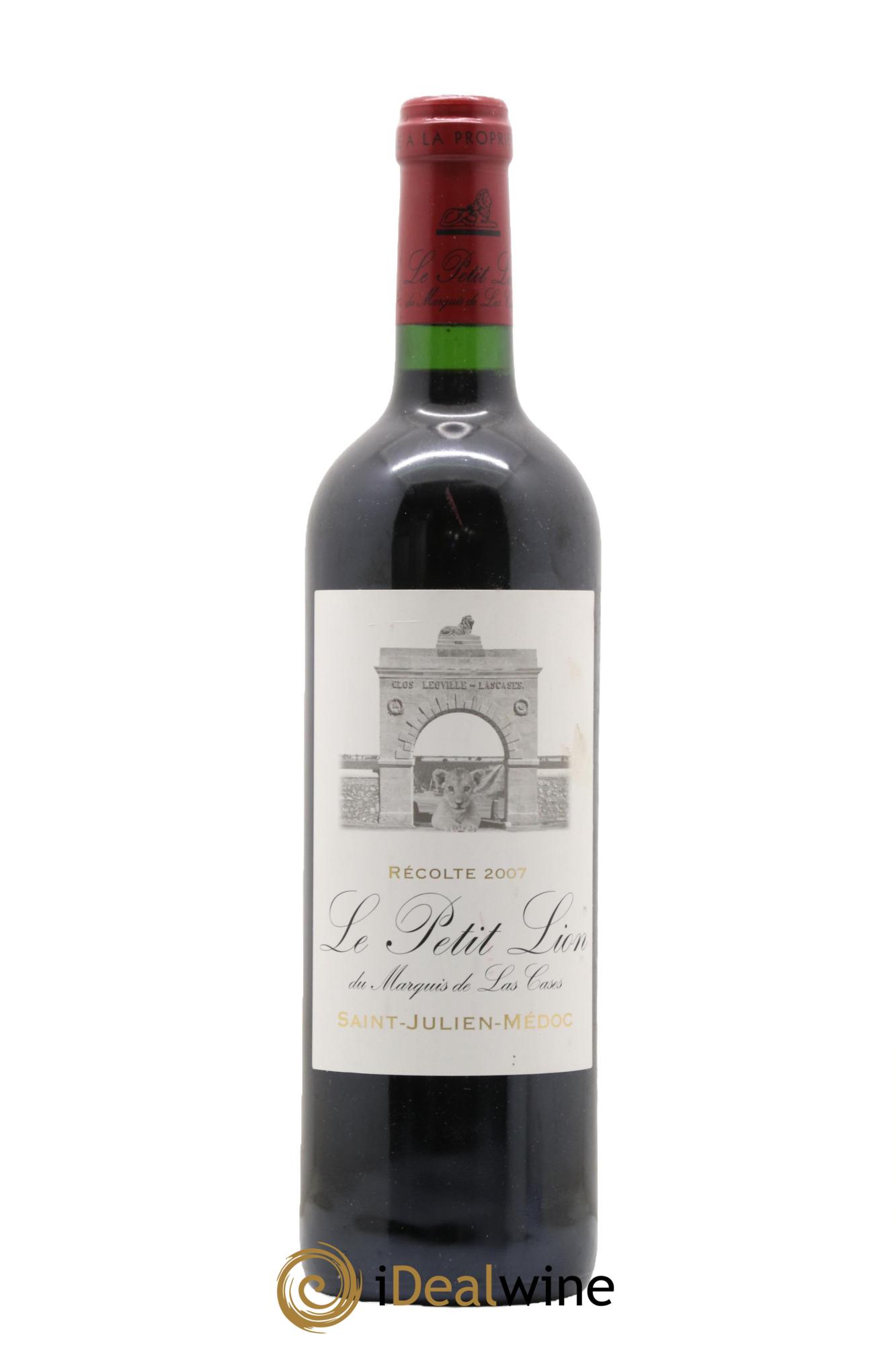 Le Petit Lion du Marquis de Las Cases Second Vin 2007 - Lotto di 1 bottiglia - 0