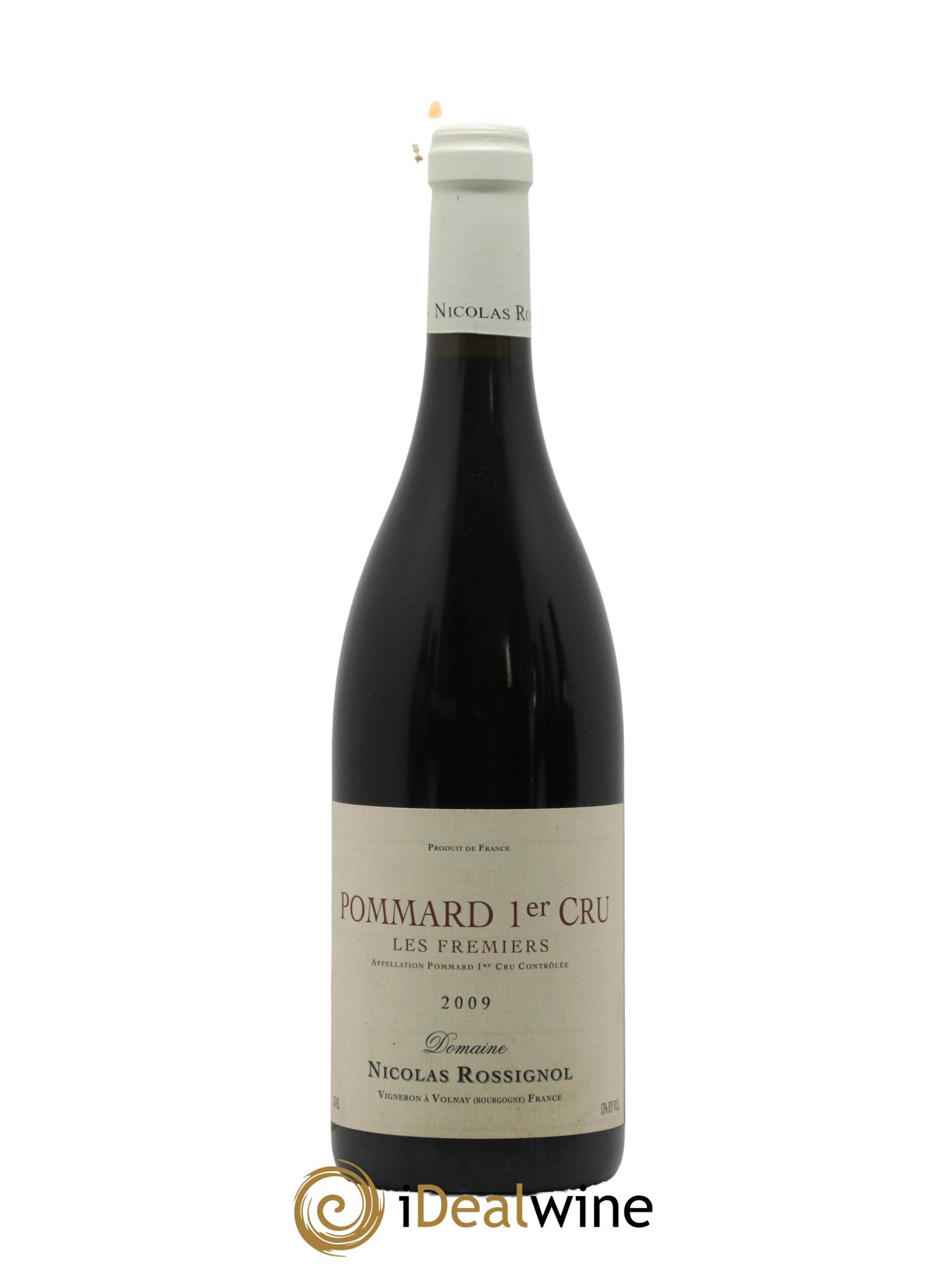 Pommard 1er Cru Les Fremiers Nicolas Rossignol 2009 - Lot de 1 bouteille - 0