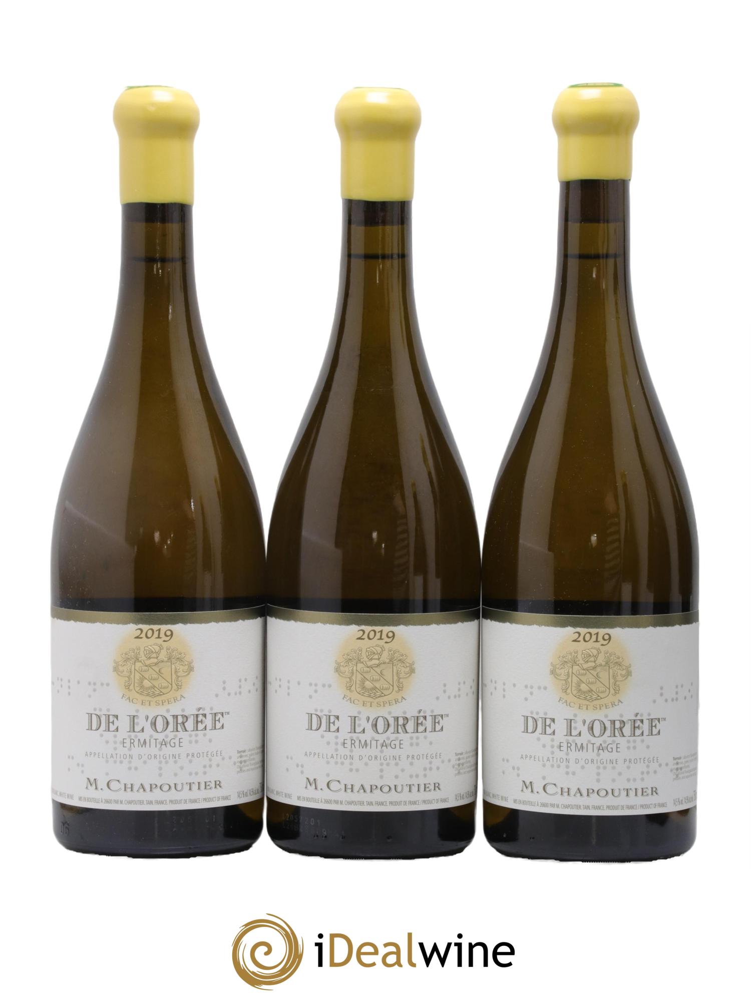 Hermitage Ermitage de l'Orée Chapoutier 2019 - Posten von 6 Flaschen - 1