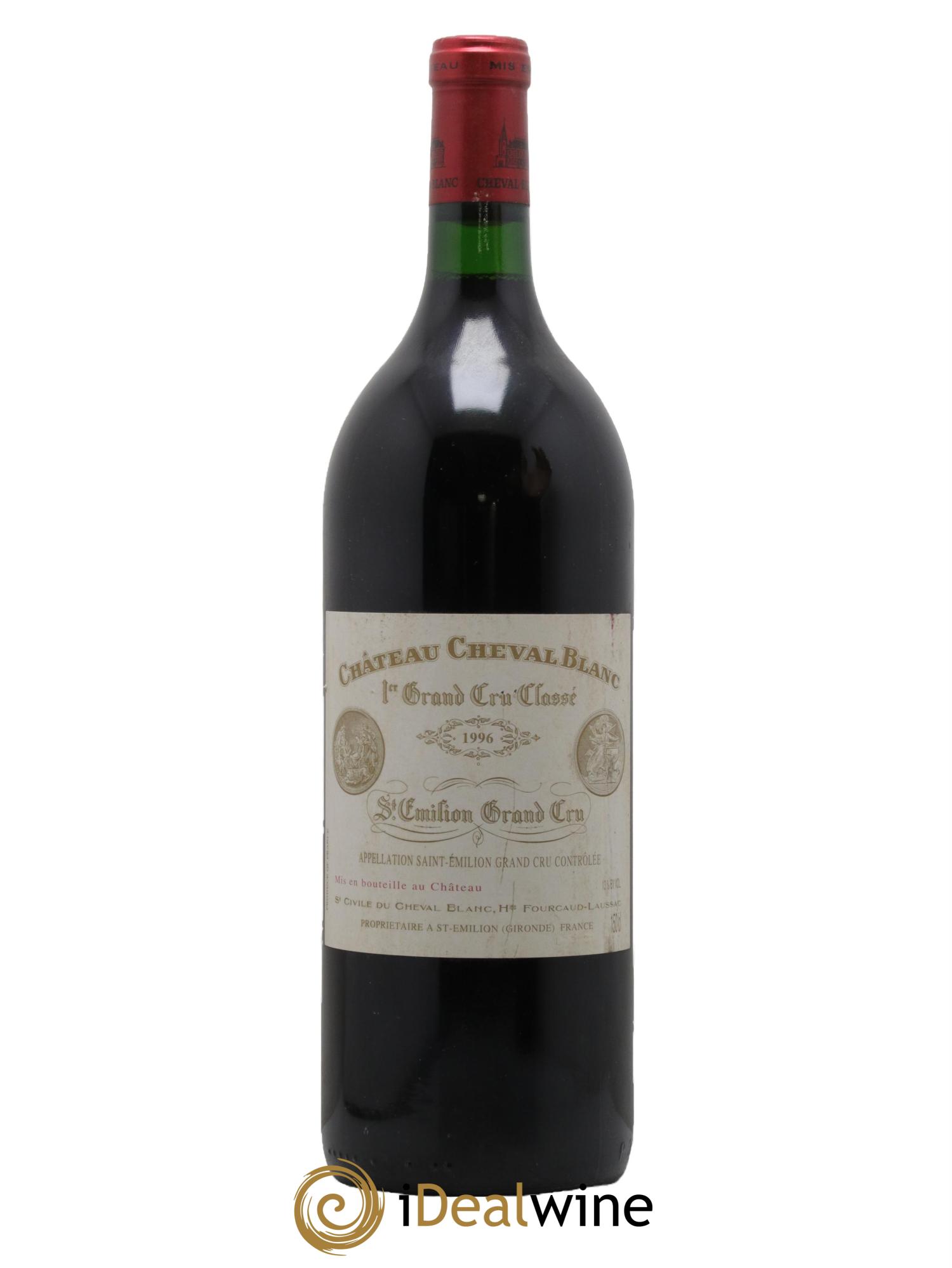 Château Cheval Blanc 1er Grand Cru Classé A 1996 - Lot of 1 magnum - 0