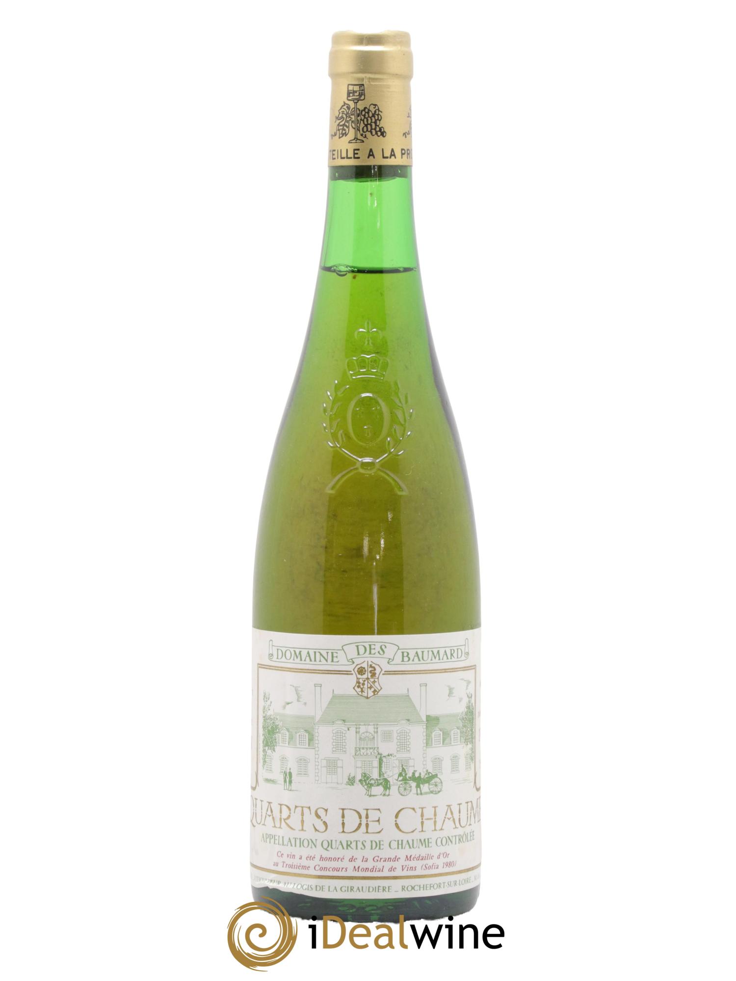 Quarts de Chaume Baumard (Domaine des) 1978 - Posten von 1 Flasche - 0