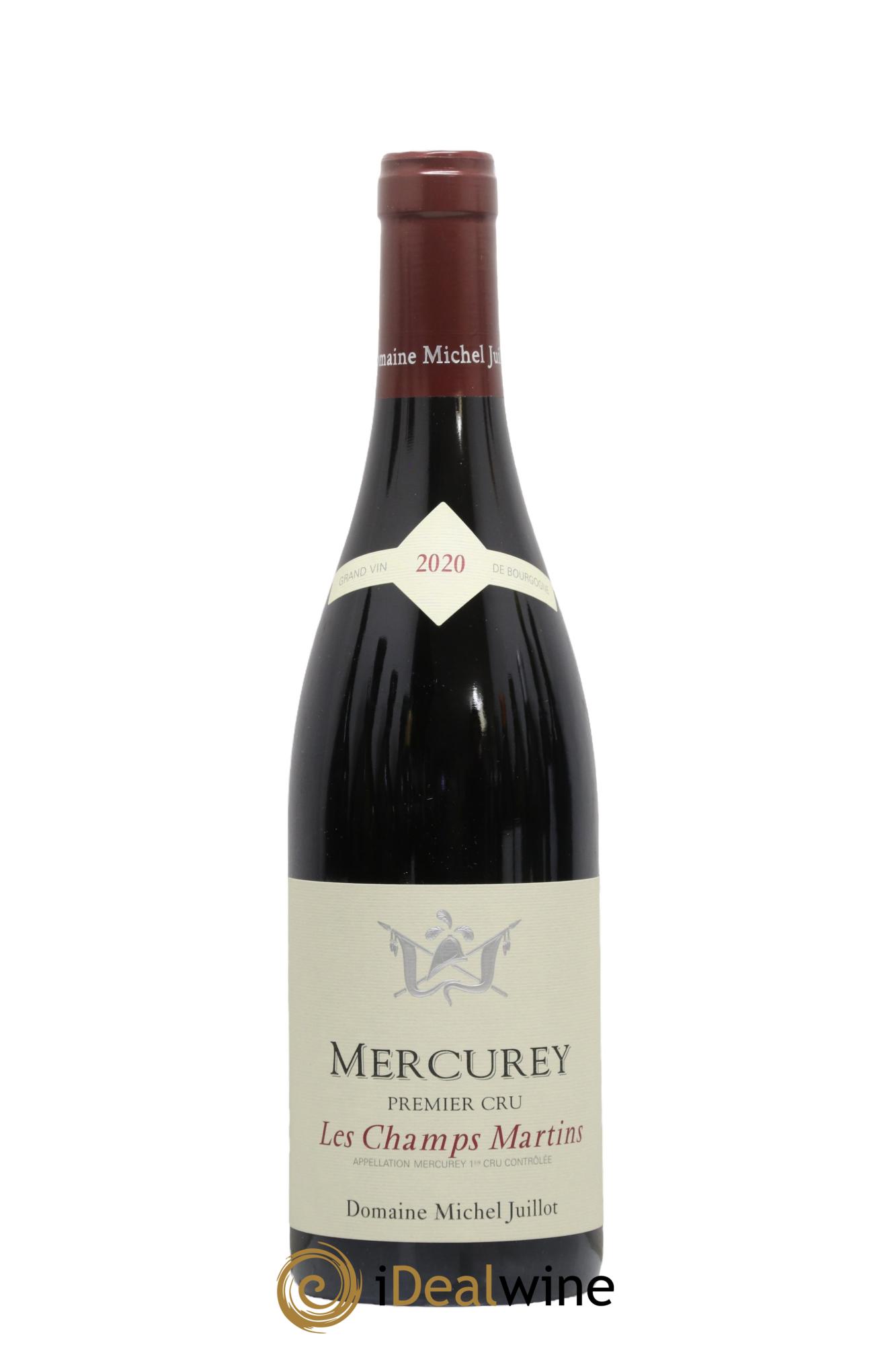 Mercurey 1er Cru Les Champs Martins Michel Juillot (Domaine) 2020 - Lot de 1 bouteille - 0