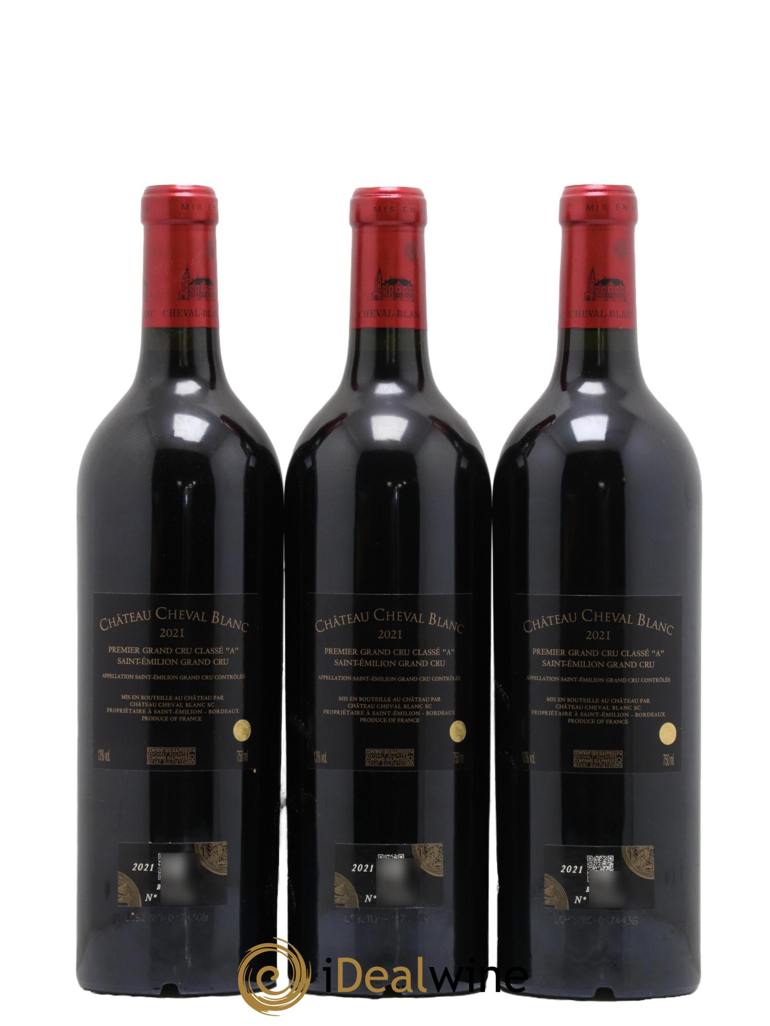 Château Cheval Blanc 1er Grand Cru Classé A 2021 - Lot de 6 bouteilles - 4