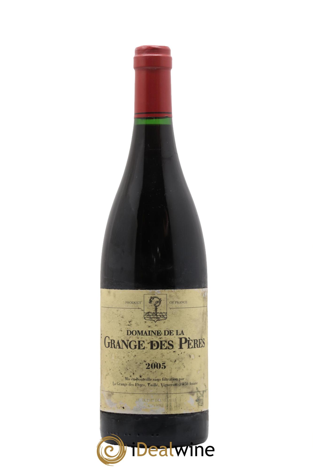 IGP Pays d'Hérault Grange des Pères Laurent Vaillé 2005 - Lot of 1 bottle - 0