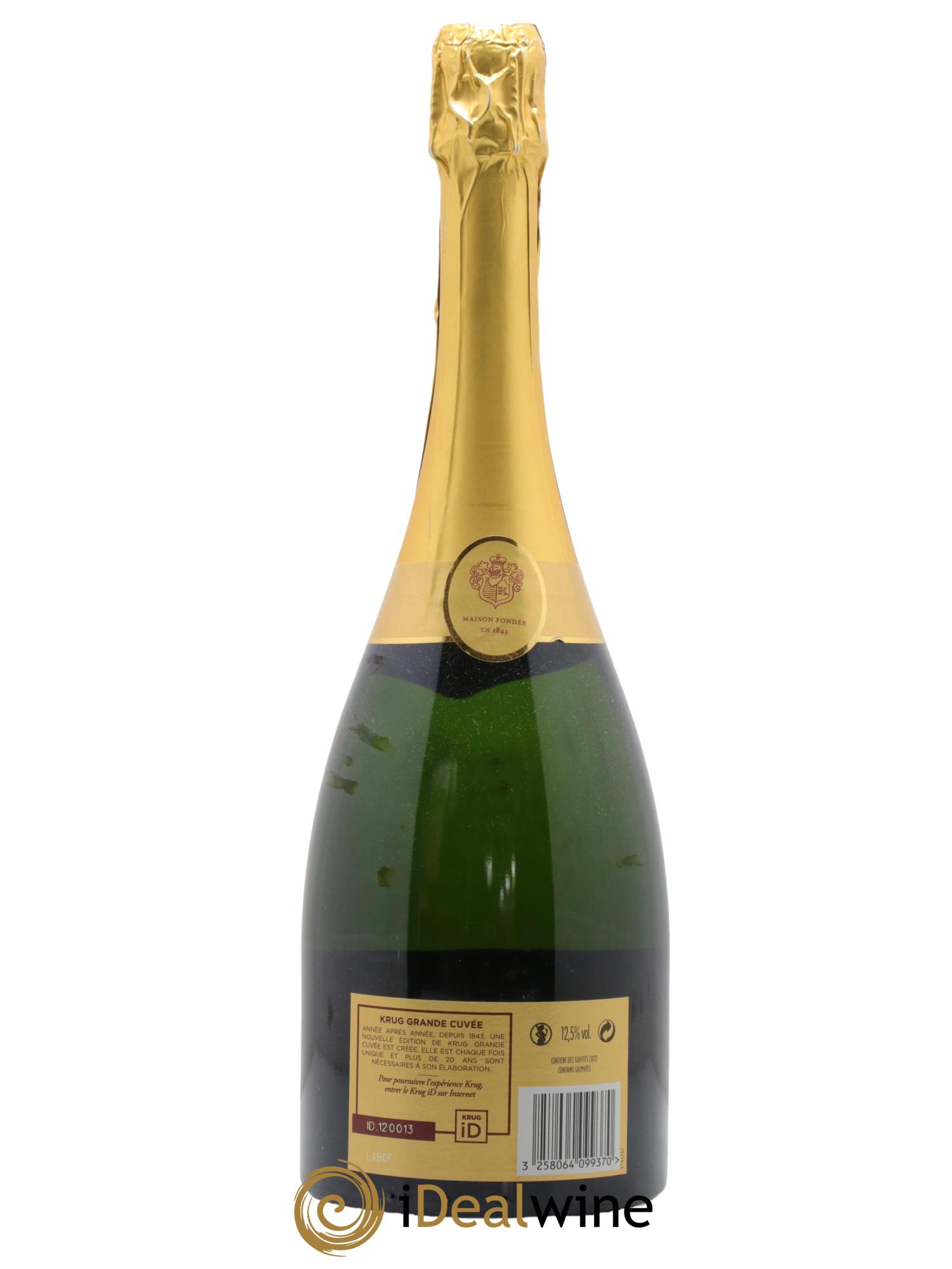 Grande Cuvée - 169ème édition Krug - Lot de 1 bouteille - 1